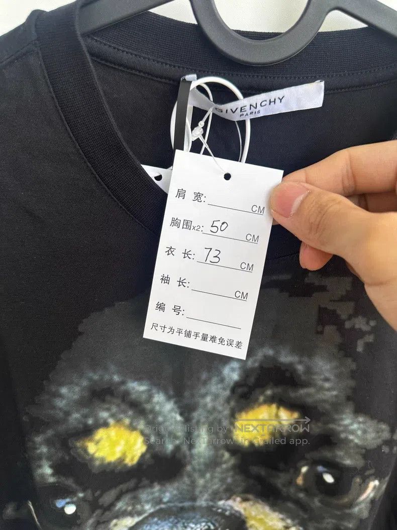 Givenchy Givenchy Big Dog Bad Dog Black Short Sleeve T-Shirt Size US S / EU 44-46 / 1 - 4 Thumbnail