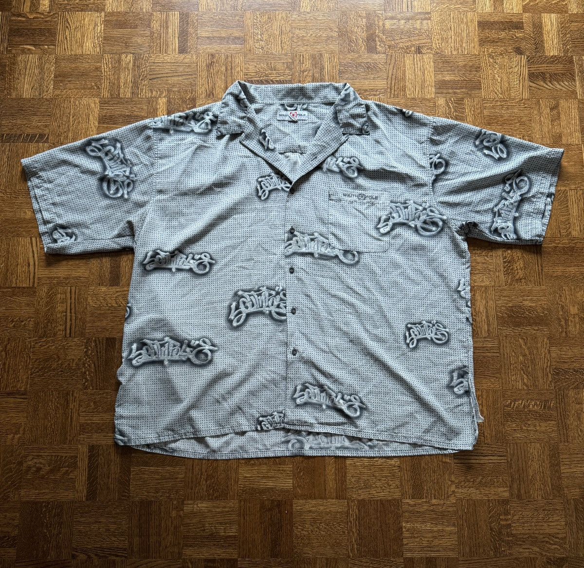 Southpole Vintage Southpole AOP Camp Collar Button Up Shirt 4XL Size US XXL / EU 58 / 5 - 1 Thumbnail