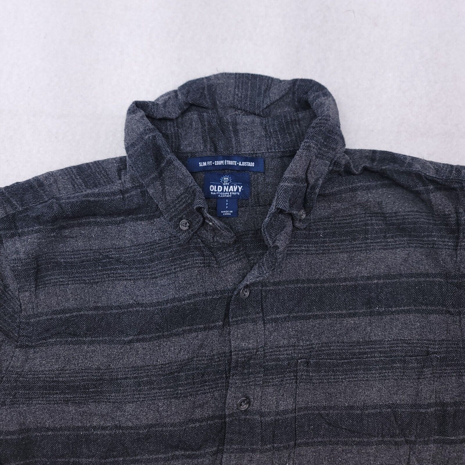 Old Navy Old Navy Flannel Button Up Shirt Womens Size Small S Black Size S / US 4 / IT 40 - 1 Thumbnail
