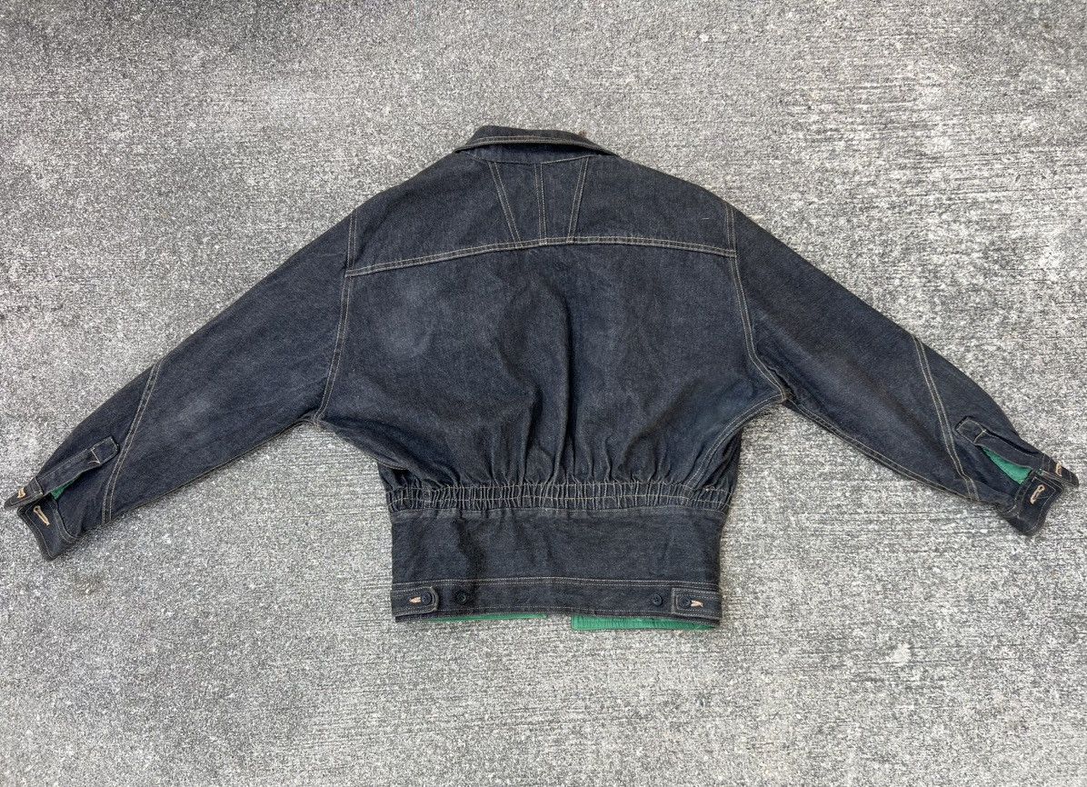 Marithe + Francois Girbaud × Vintage Vintage 90s MFG Reversible Denim Trucker Jacket Size US M / EU 48-50 / 2 - 4 Thumbnail