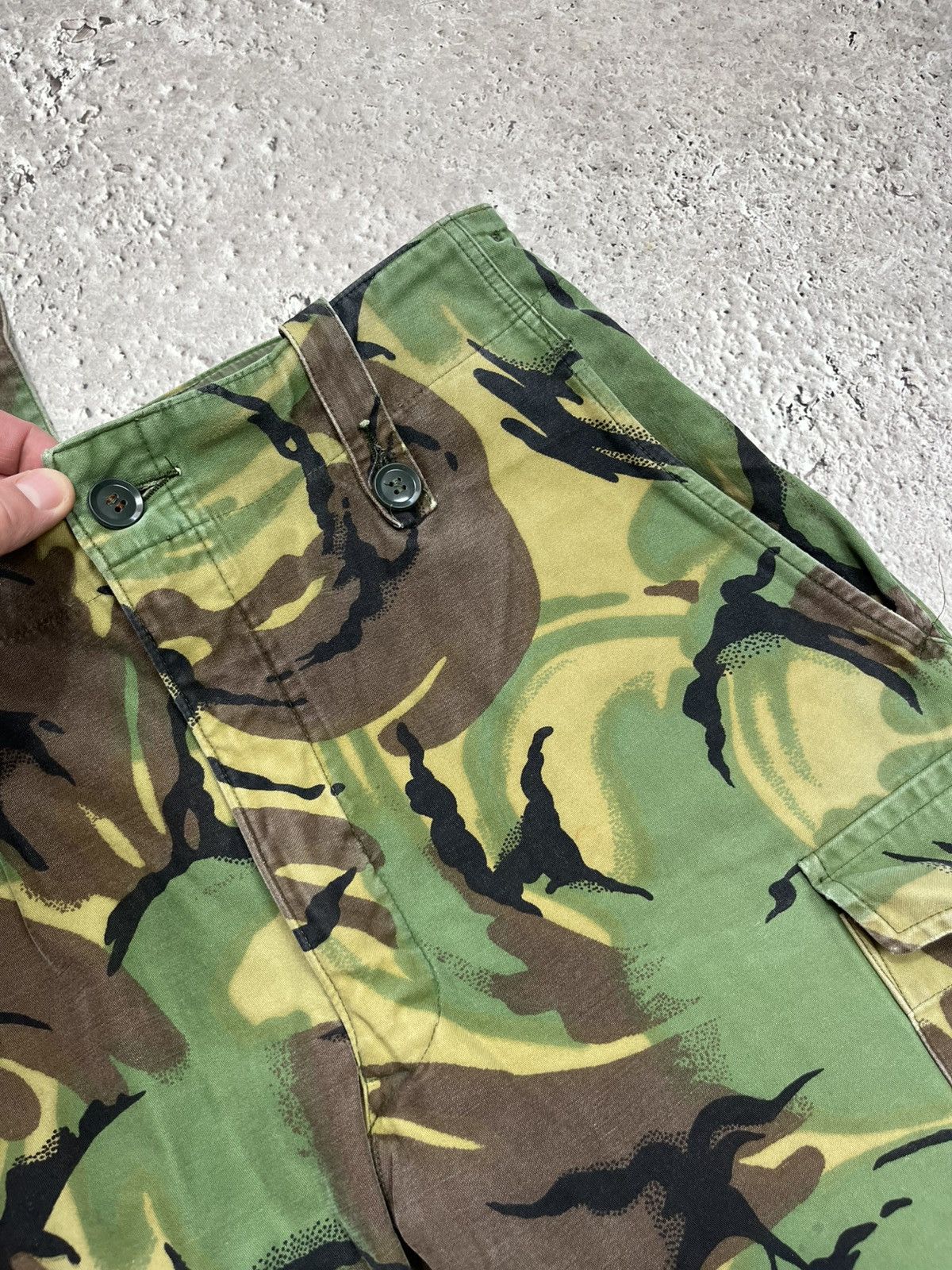Other Vintage Military Camo Cargo Pants Army Combat Green Tactical Size US 32 / EU 48 - 6 Thumbnail