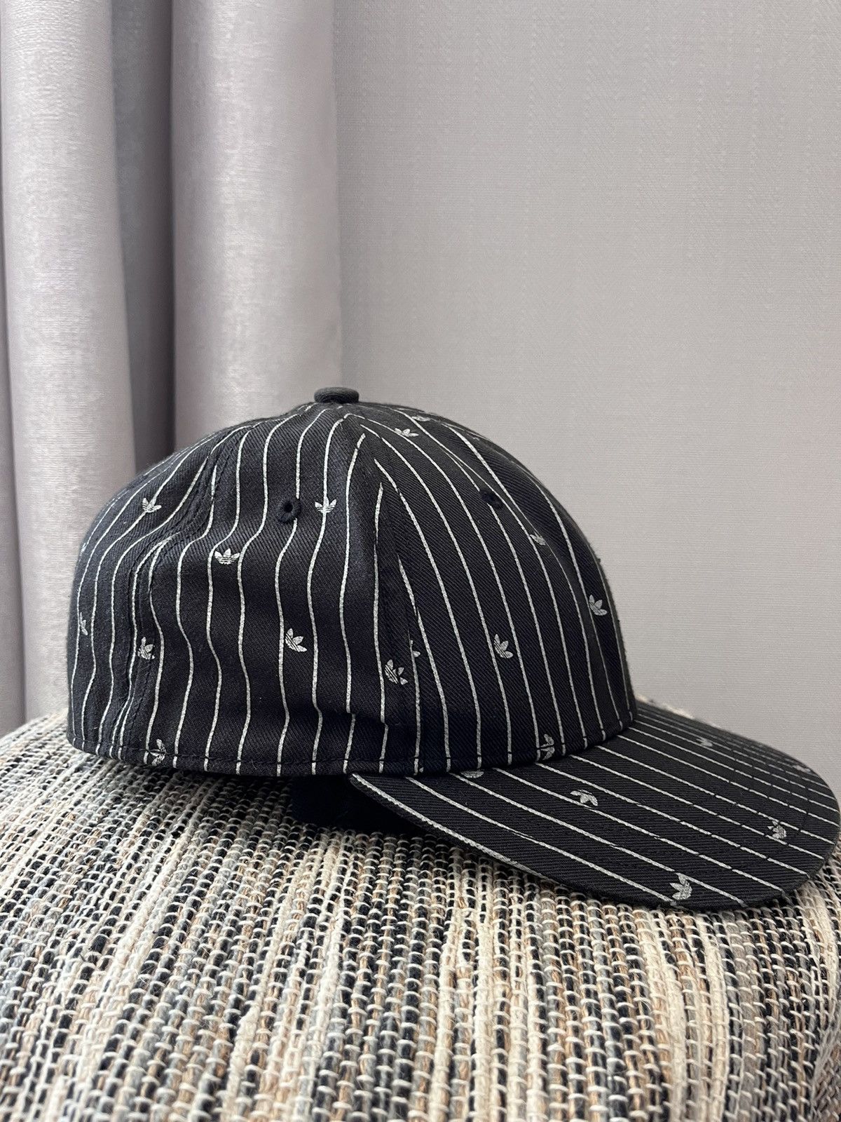 Adidas × Vintage Vintage Adidas cap rhinestones monogram hat Size 34 - 4 Thumbnail