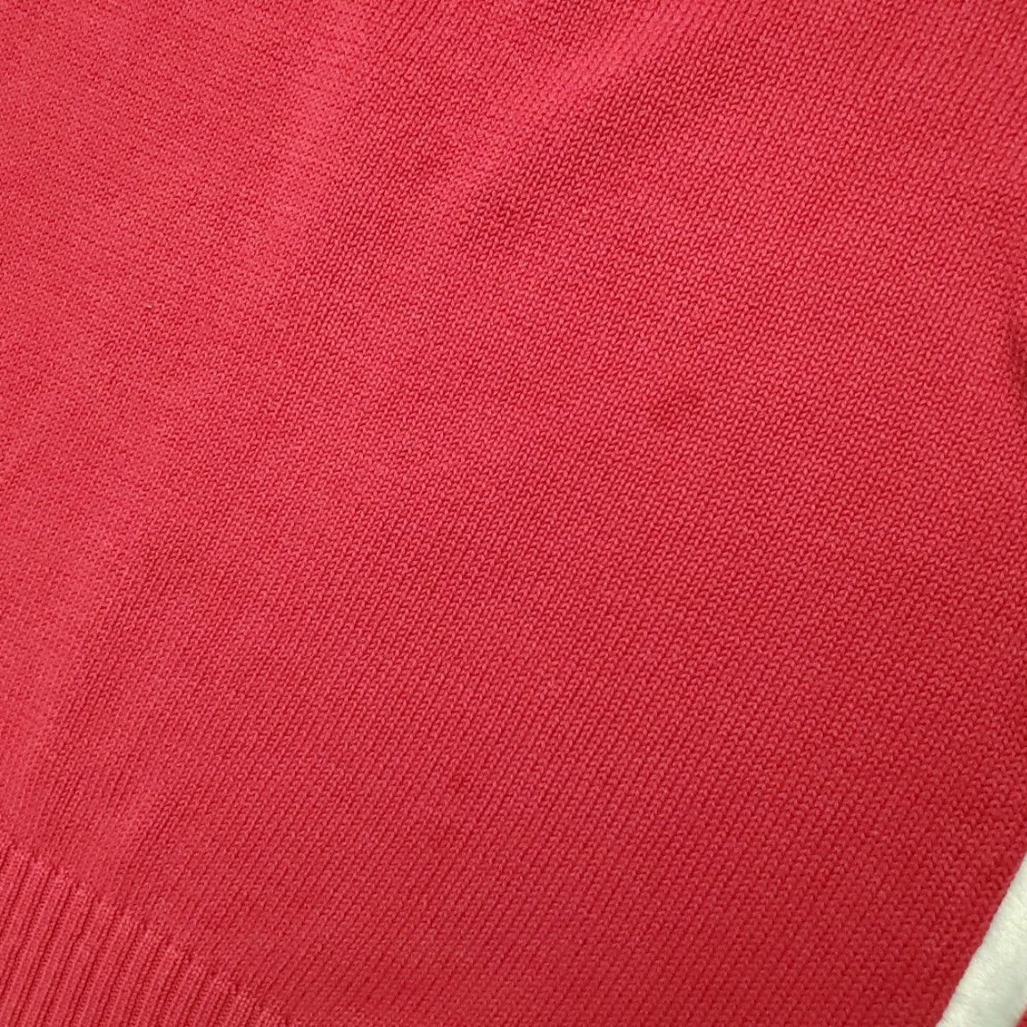 Vintage VINTAGE The Men's Store Sweater Shirt Mens M Red 100% Cotton Ribbed Grandpa 60s 70s Size US M / EU 48-50 / 2 - 4 Thumbnail