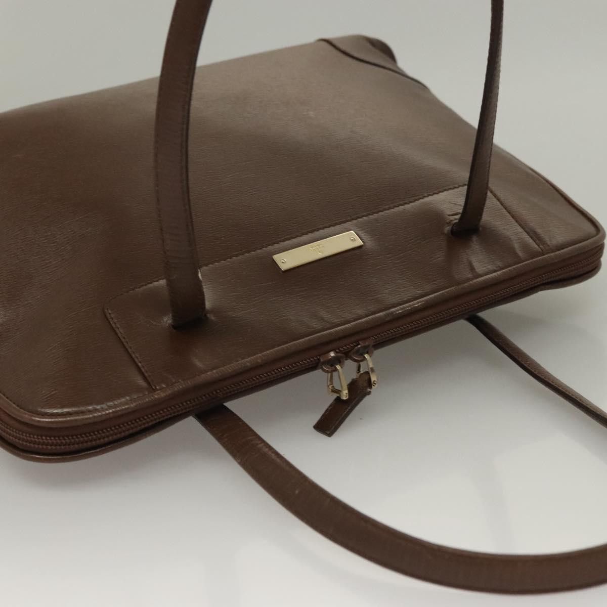 Gucci GUCCI Tote Bag Leather Brown Size ONE SIZE - 6 Thumbnail