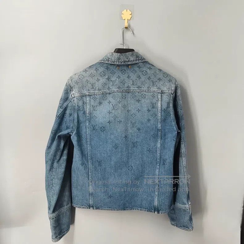 Louis Vuitton Louis Vuitton Gradient presbyopic full print denim jacket Size US S / EU 44-46 / 1 - 2 Thumbnail