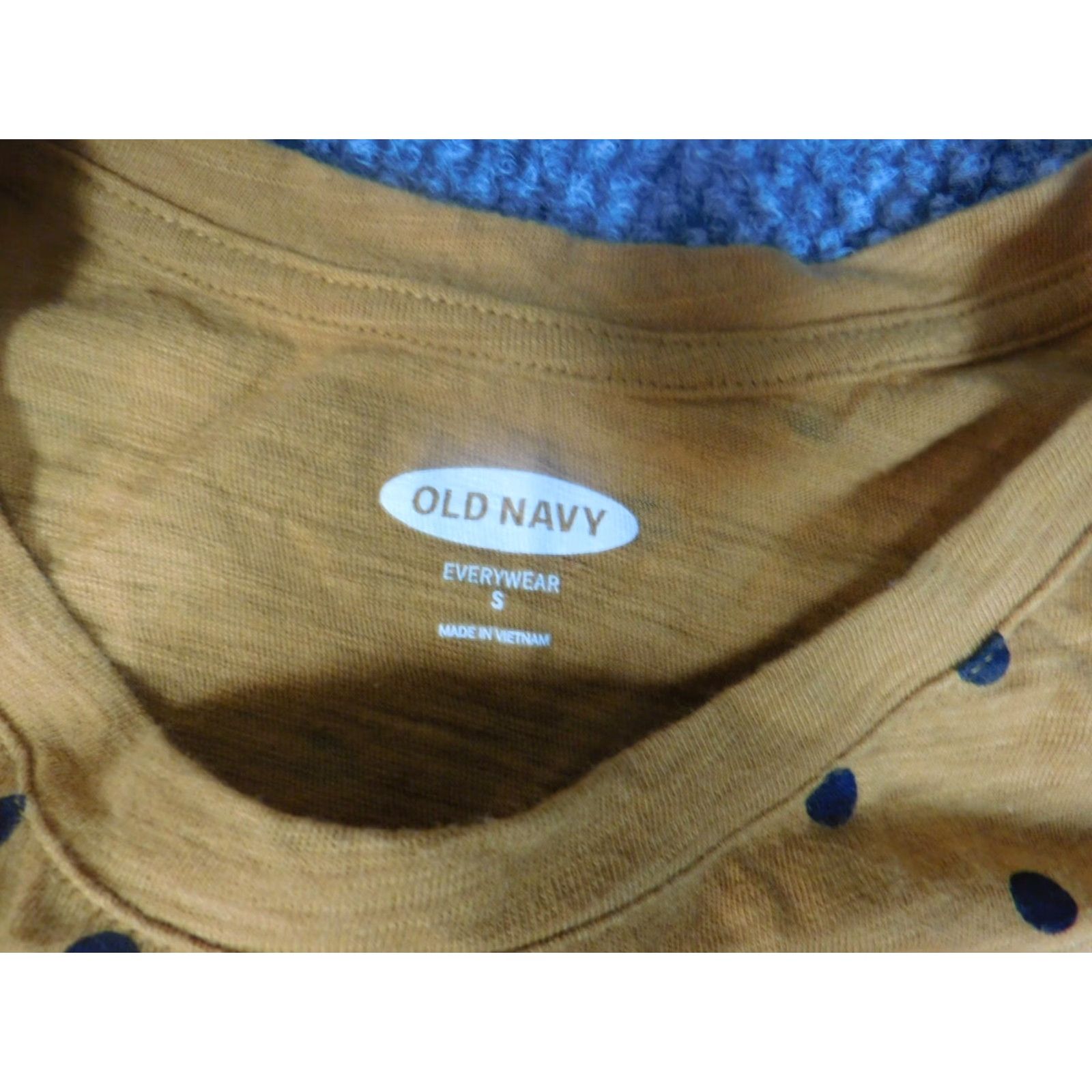 Old Navy Old Navy Womens Shirt S Orange Stretch Crew Neck Short Sleeve Dolman Sleeve Blouse Casual Basic Open Colorful American Size S / US 4 / IT 40 - 6 Thumbnail
