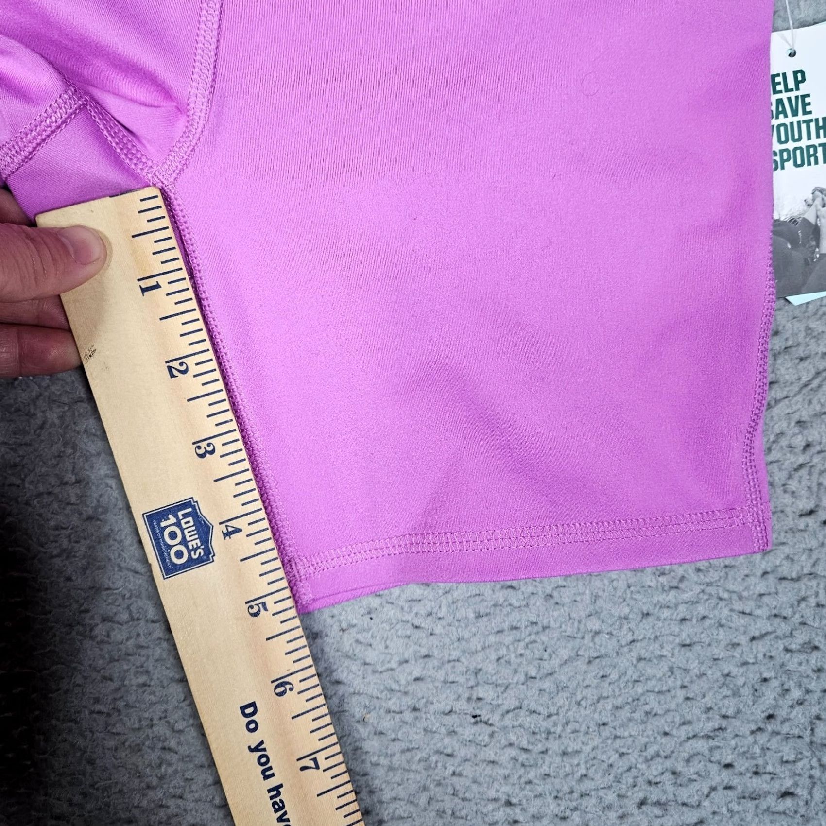 Vintage D&G Momentum High Rise Dark Pink Stretch Fitted 5" Lilac Fields Short XS NEW Womens Shorts Skimmer Stretch Activewear Casual Brand: D&G Size 26" / US 2 / IT 38 - 8 Thumbnail