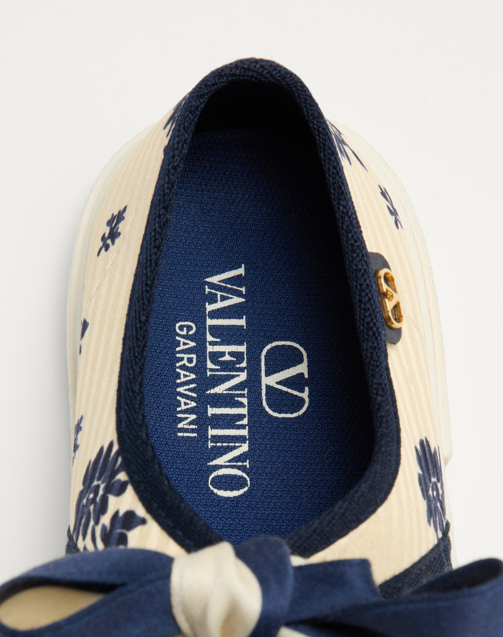 Valentino os11x0126 'Bye Bye Bye' Ballerina Sneakers in Multicolor Size US 11 / IT 41 - 4 Thumbnail