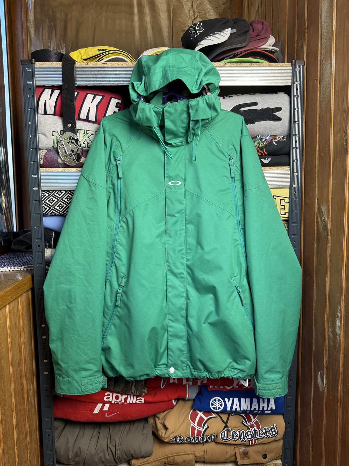 Oakley Vintage Oakley Jacket / Pants Ski Suit Center Logo Size US L / EU 52-54 / 3 - 2 Thumbnail