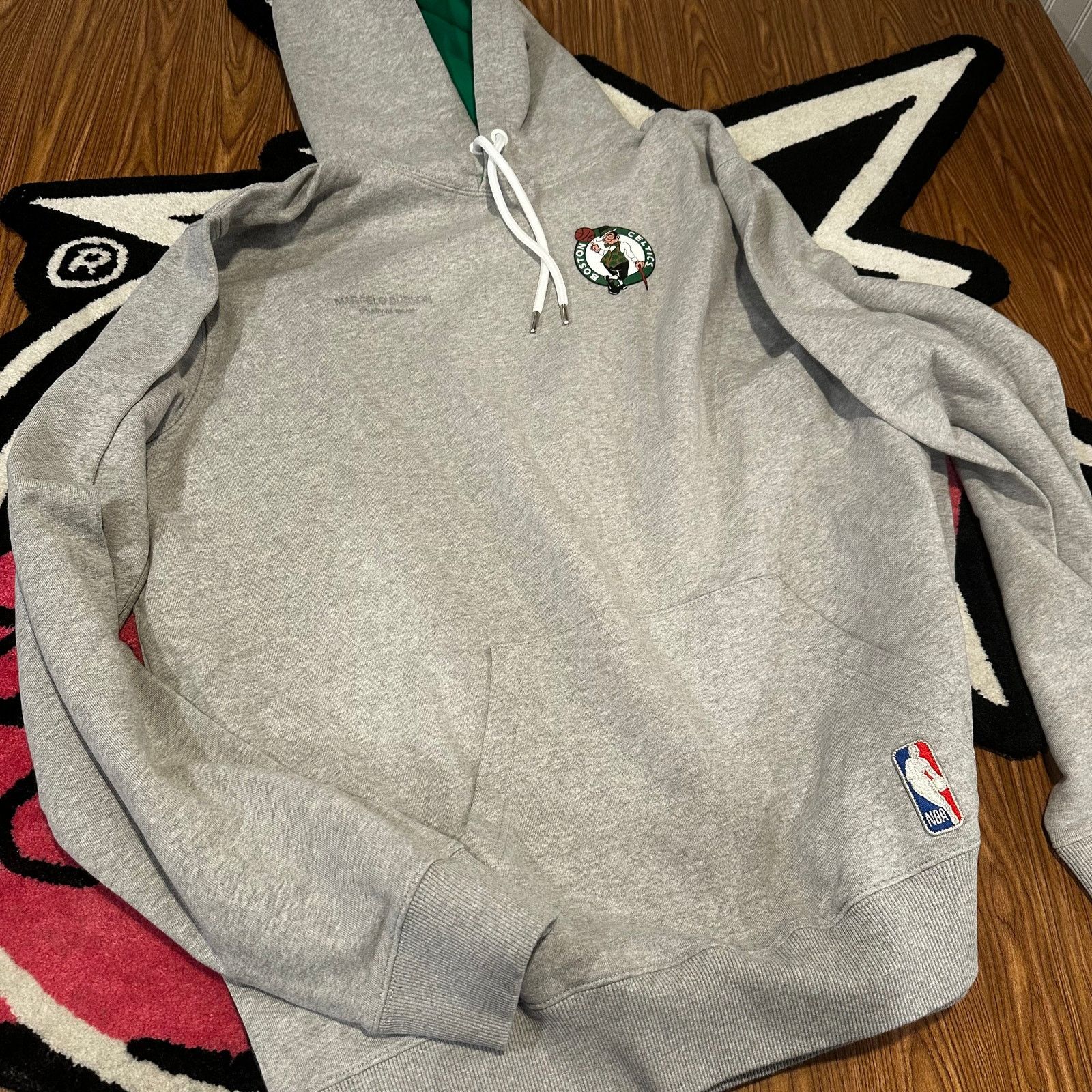NBA NBA Marcelo Burlon Hoodie Size US XXL / EU 58 / 5 - 1 Thumbnail