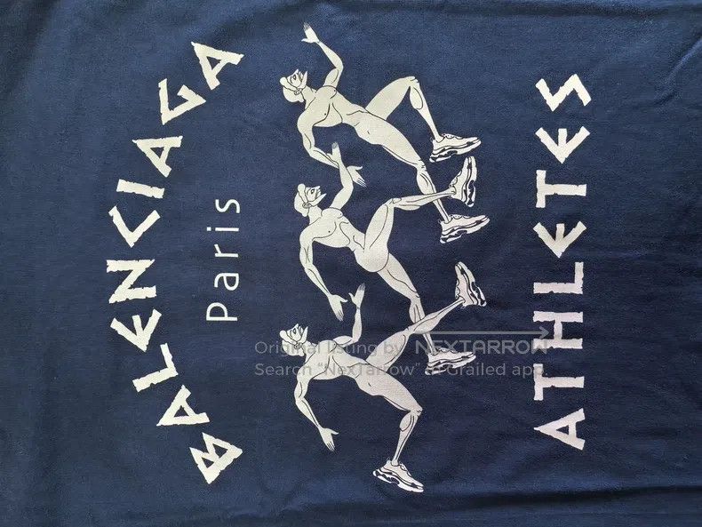 Balenciaga Balenciaga Marathon logo short-sleeve T-shirt, size XXS Size US XXS / EU 40 - 2 Thumbnail