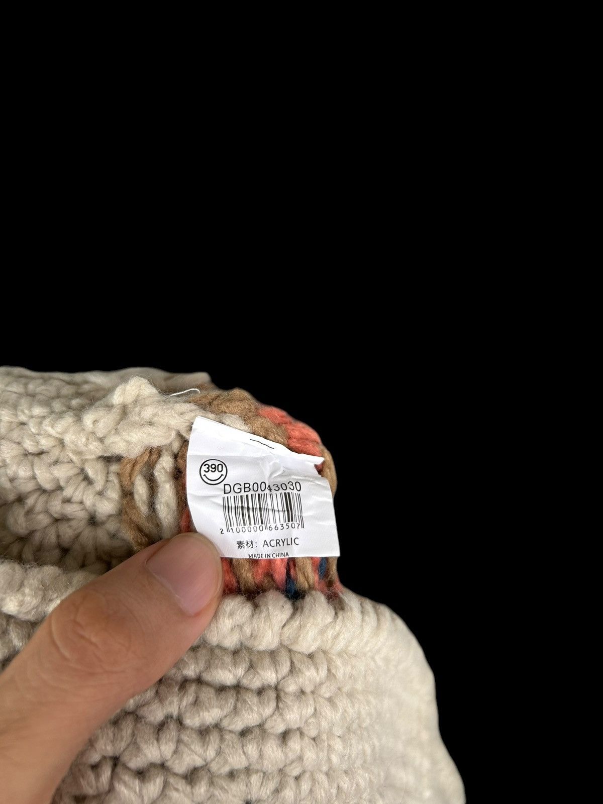 Japanese Brand × Kapital × Vintage Crochet Knitted handmade big Bucket Hats Rare☠️☠️ Size ONE SIZE - 8 Thumbnail