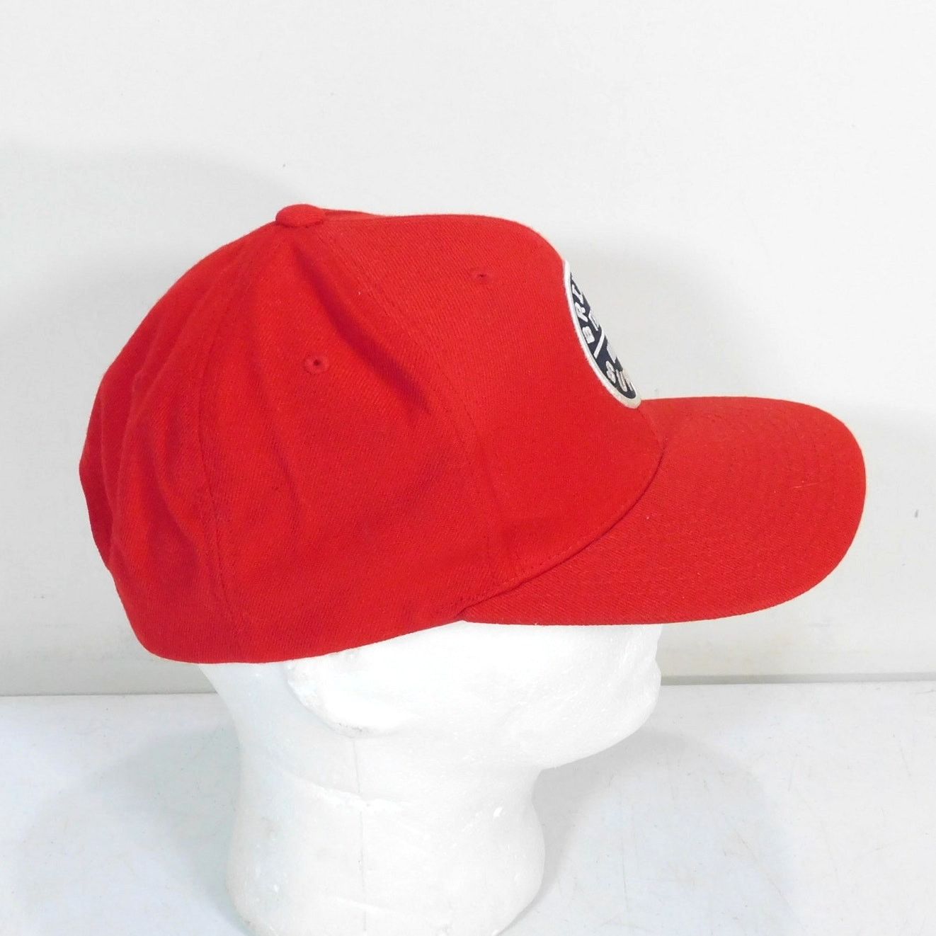Brixton Brixton Supply Snapback Hat Red Adjustable Logo Patch Size ONE SIZE - 3 Thumbnail