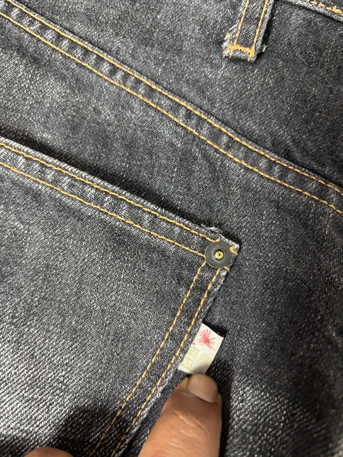 Maison MIHARA YASUHIRO Miharayasuhiro Denim Faded Jeans. S0358 Size US 30 / EU 46 - 4 Thumbnail