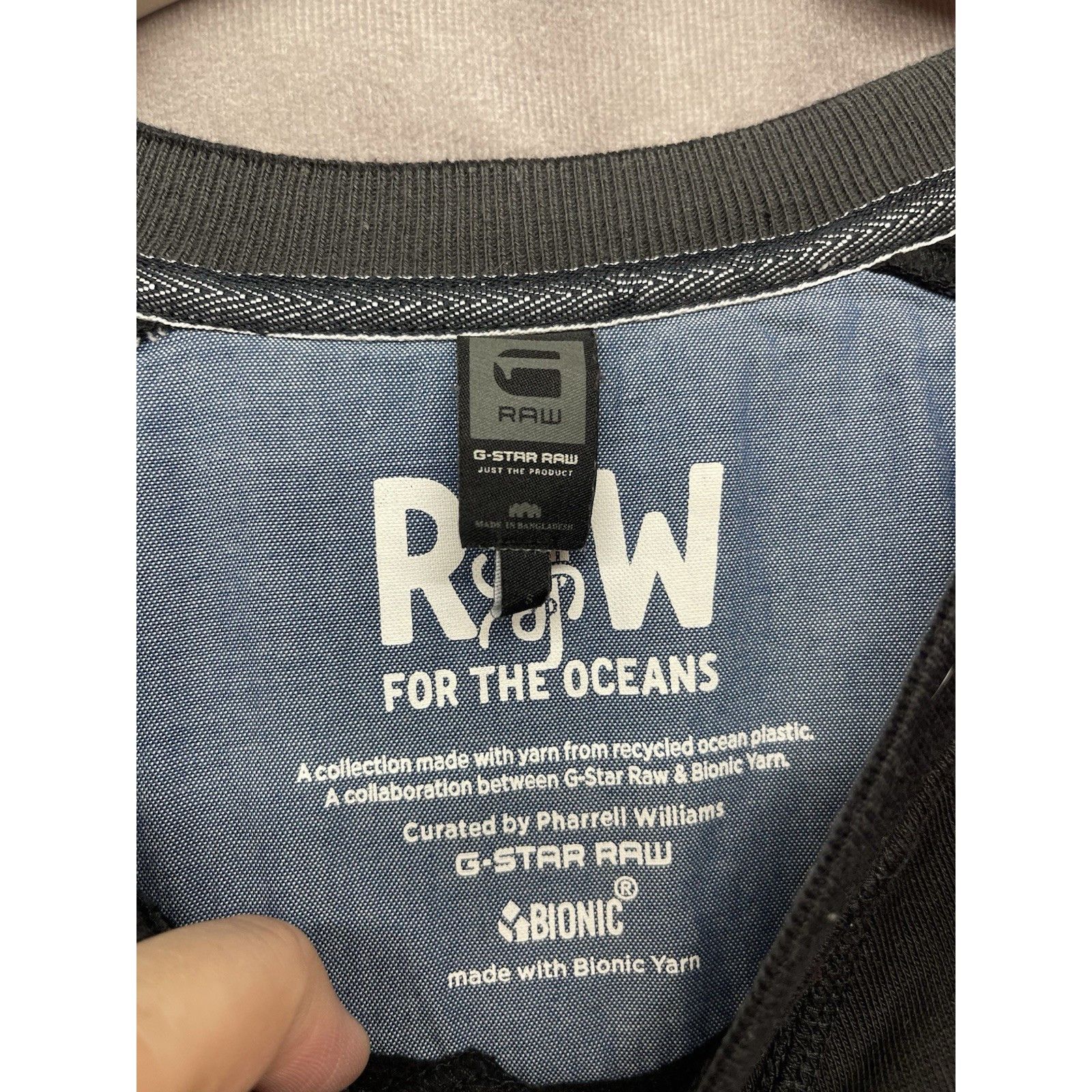 G-Star Pharrell Williams x G-Star RAW For The Oceans ‘Occotis Face’ Size US S / EU 44-46 / 1 - 5 Thumbnail