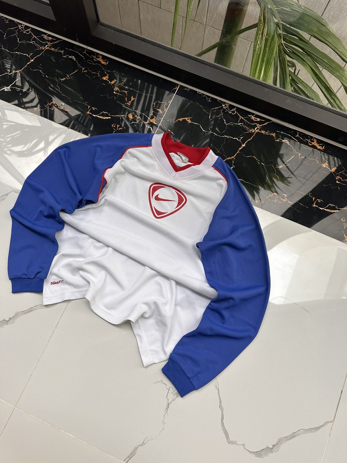 Nike × Vintage 🦍NIKE VINTAGE BIG LOGO STREETWEAR LONGSLEEVE🦍 Size US S / EU 44-46 / 1 - 3 Thumbnail