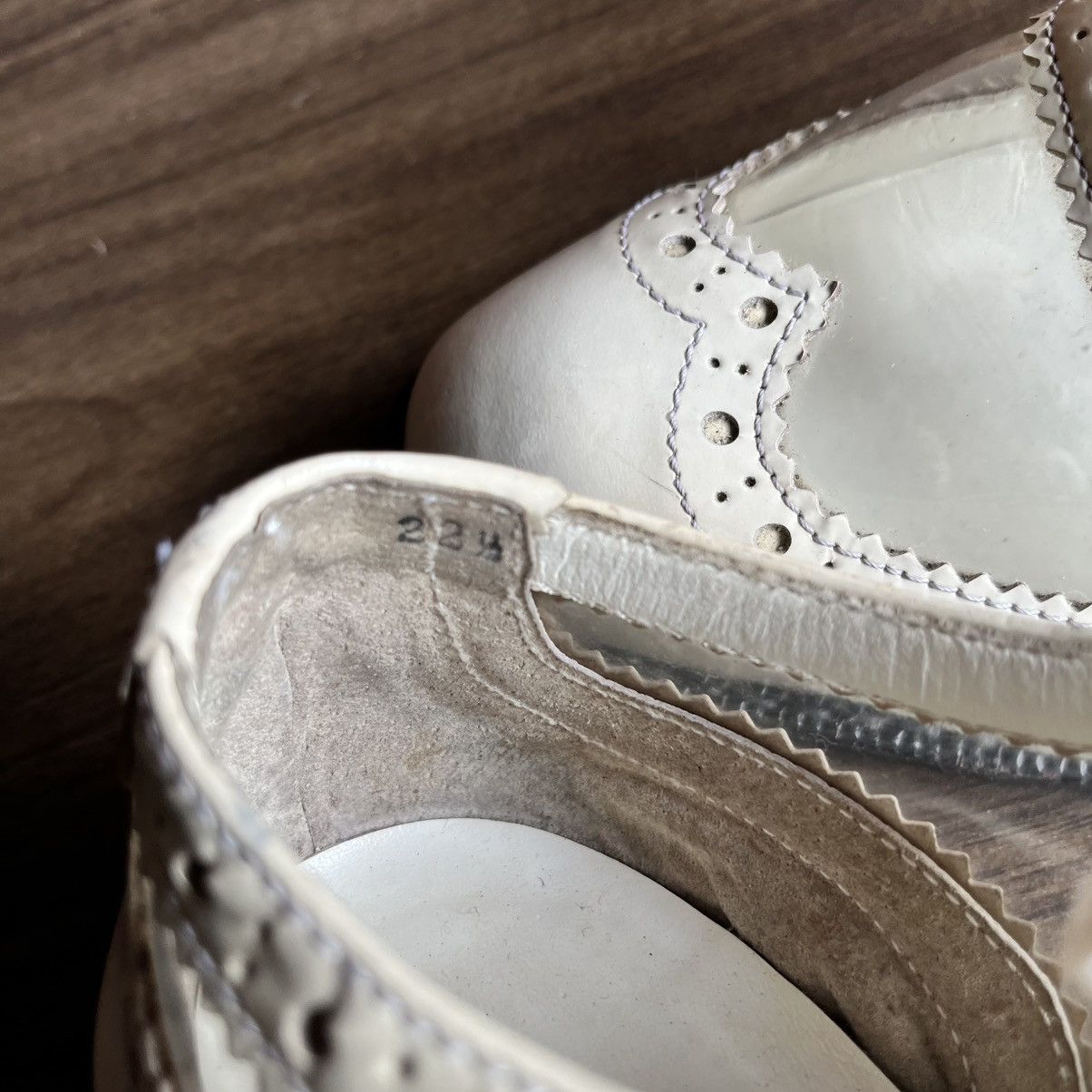 Comme des Garcons COMME DES GARCONS CLEAR WHITE PATENT OXFORD Size US 7 / IT 37 - 10 Thumbnail