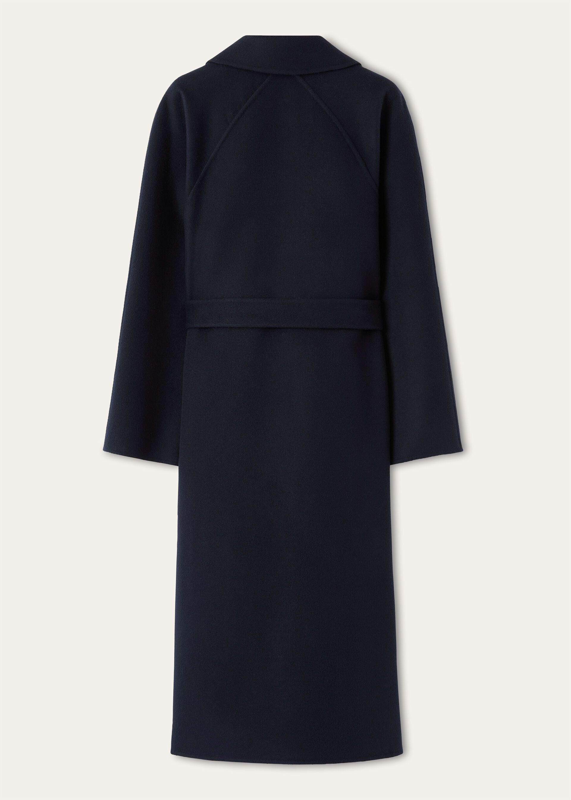 Loro Piana os11x0326 FAQ5816 Francesca Coat in Blue Navy Size M / US 6-8 / IT 42-44 - 6 Thumbnail