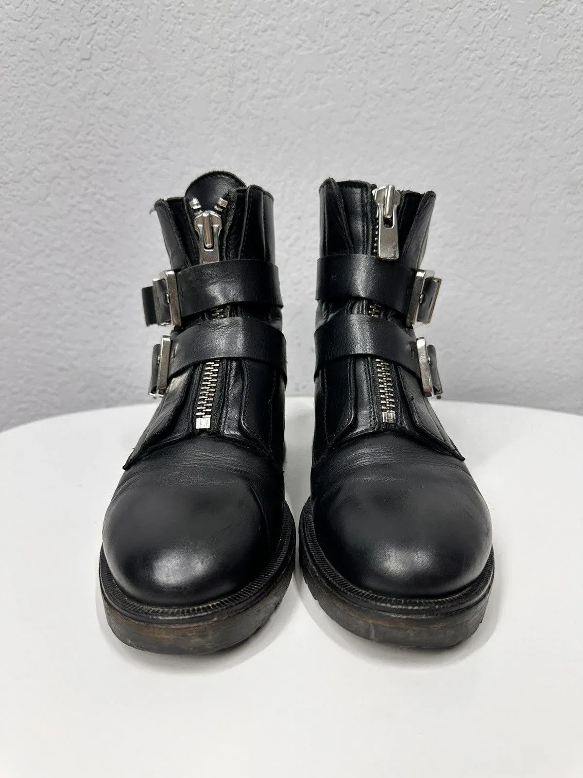 A.S.98 Metal Zip A.S. 98 Leather Boots Vintage High Streetwear Size US 8 / IT 38 - 3 Thumbnail