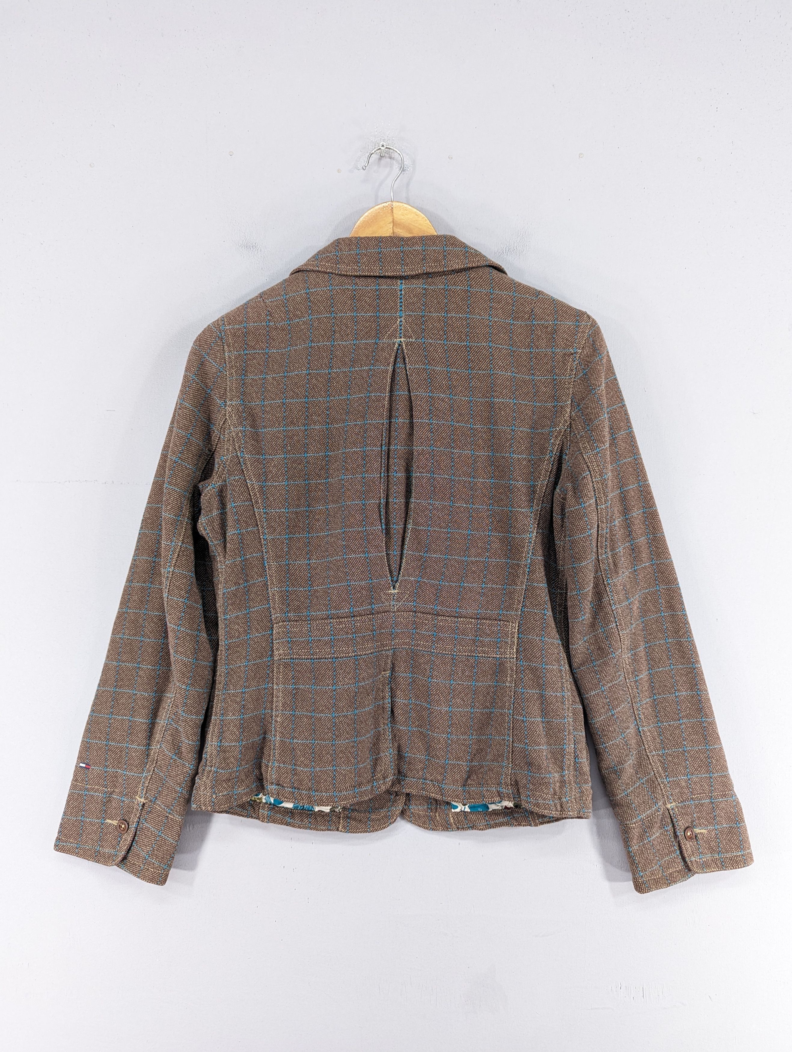 Tommy Hilfiger Tommy Hilfiger Denim Blazer Jacket Brown Size S / US 4 / IT 40 - 13 Thumbnail