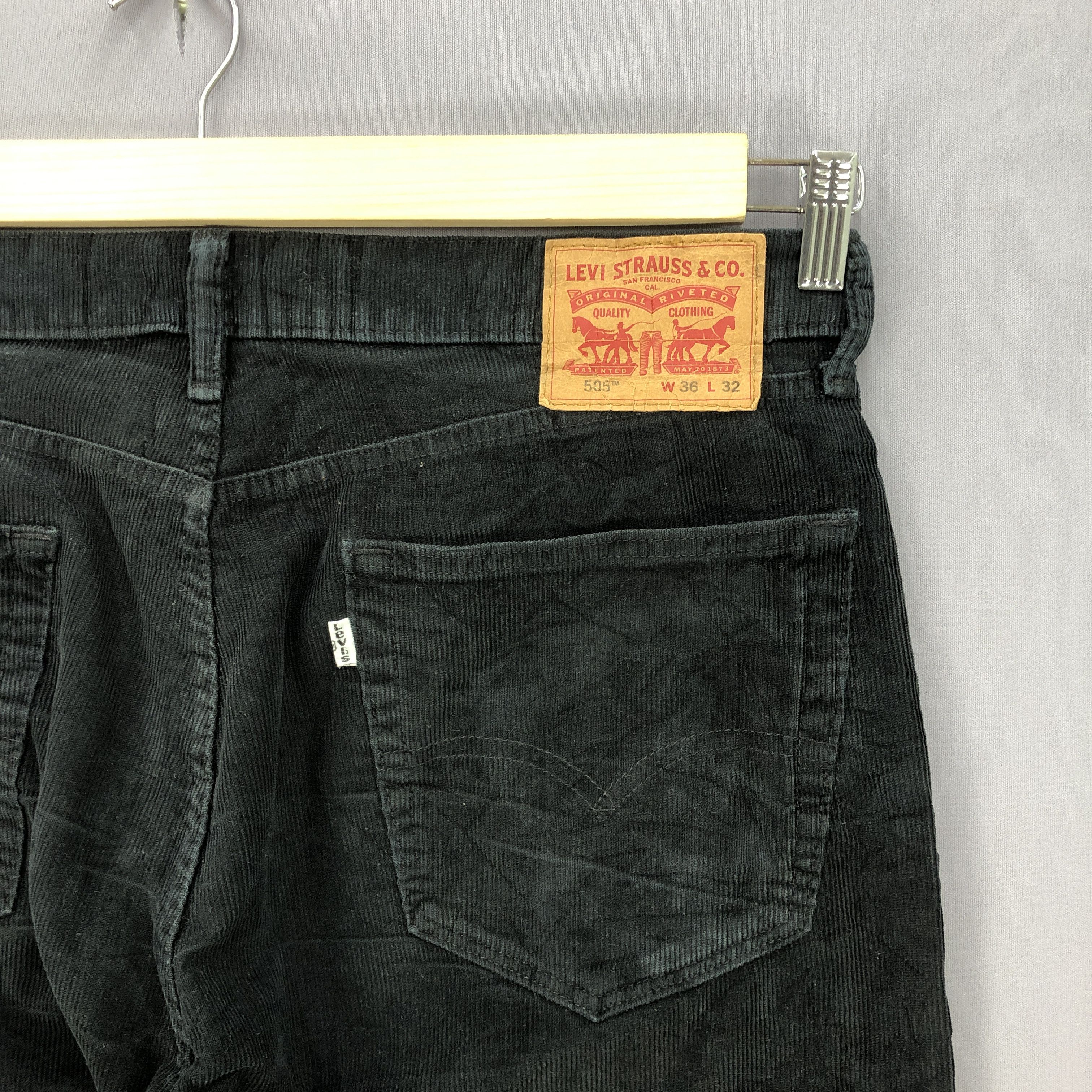Levi's × Vintage Vintage Levis 505 Black Jeans Levi's Faded Light Wash Denim. Size US 38 / EU 54 - 7 Thumbnail