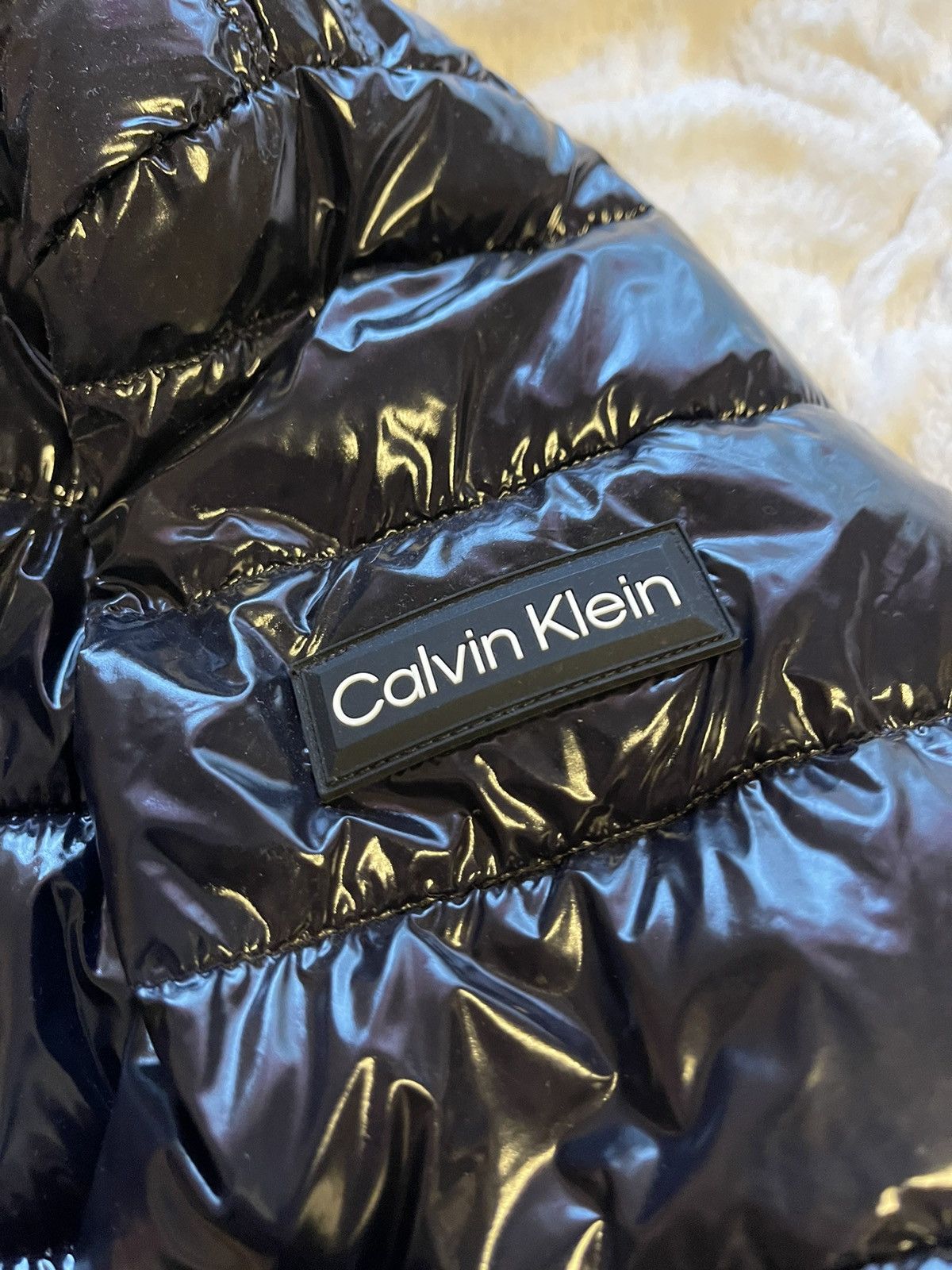 Calvin Klein Calvin Klein shiny puffer jacket Size US L / EU 52-54 / 3 - 3 Thumbnail