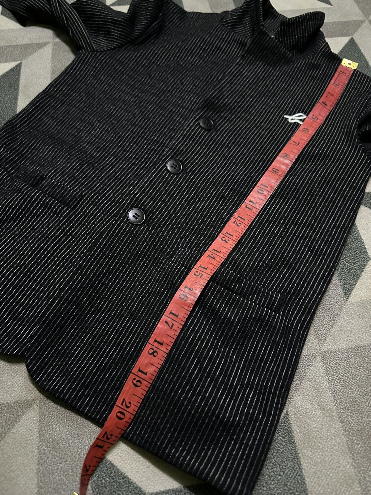 agnes b. agnès b. ENFANT black pinstripe blazer Size XS / US 0-2 / IT 36-38 - 10 Thumbnail