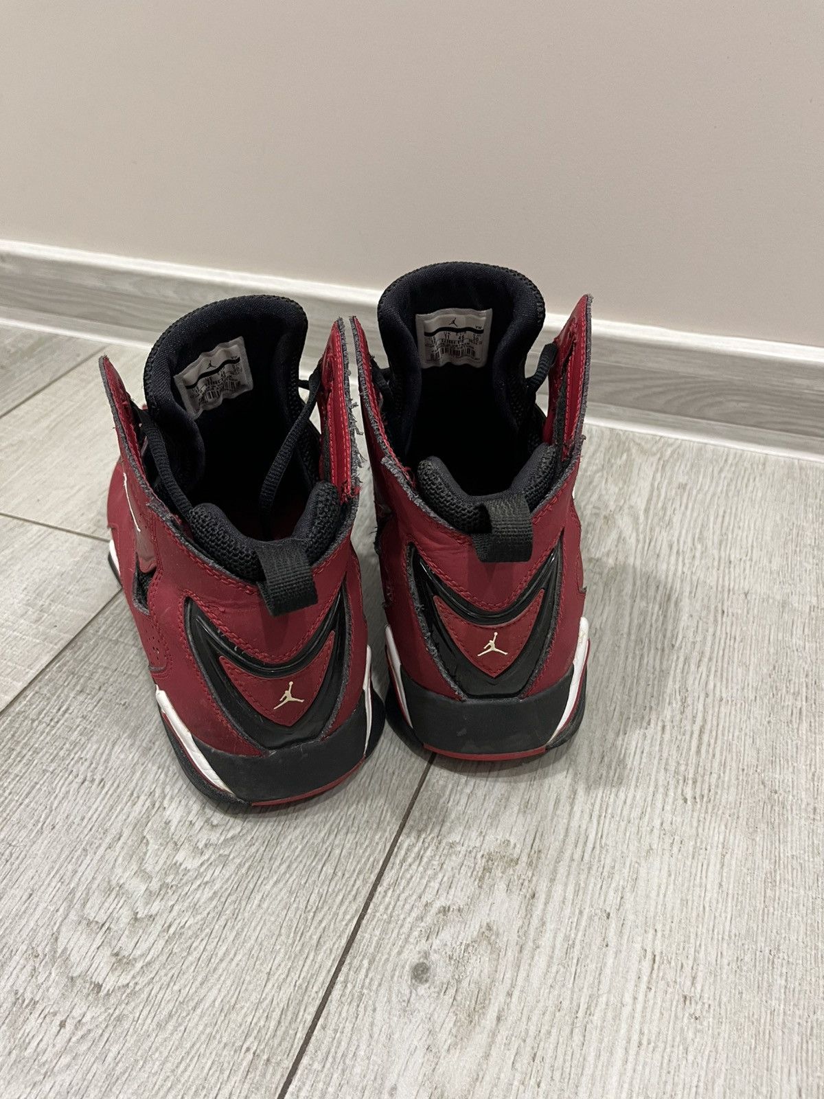 Jordan Brand Nike Air Jordan True Flight VI Gym Red Shoes Size 132 NICE Size US 12 / EU 45 - 3 Thumbnail