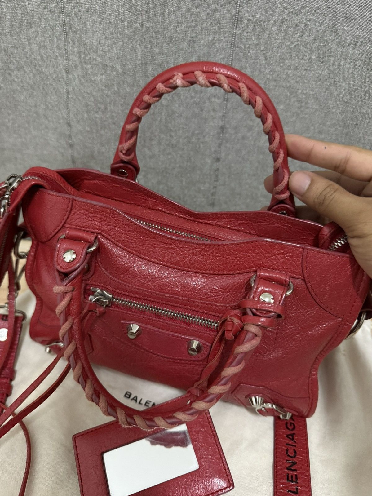 Balenciaga Balenciaga Classic Mini City with logo strap Size ONE SIZE - 9 Thumbnail