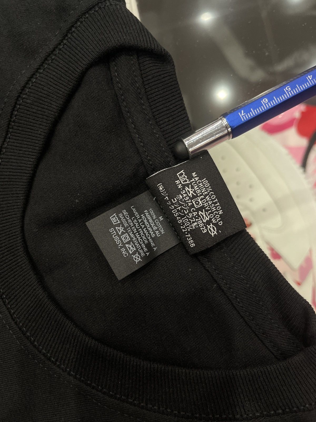 Our Legacy × Stussy Stussy Work Shop OL Sport Pigment Dyed T-Shirt Black Size US M / EU 48-50 / 2 - 6 Thumbnail