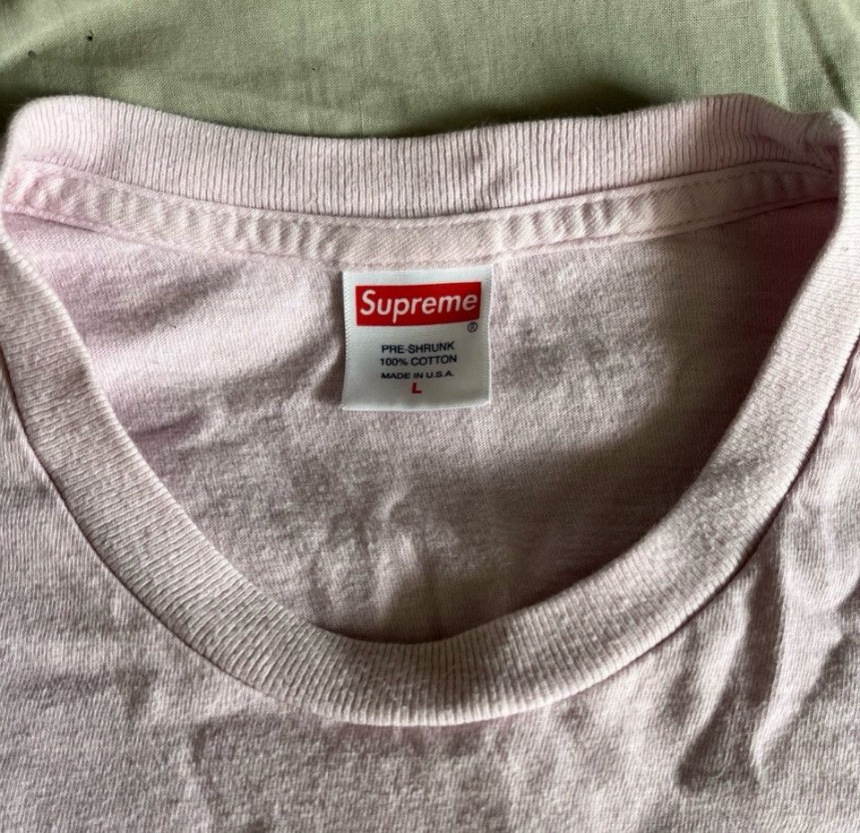 Supreme Supreme “Bedroom” Tee in Light Pink Size US L / EU 52-54 / 3 - 4 Thumbnail