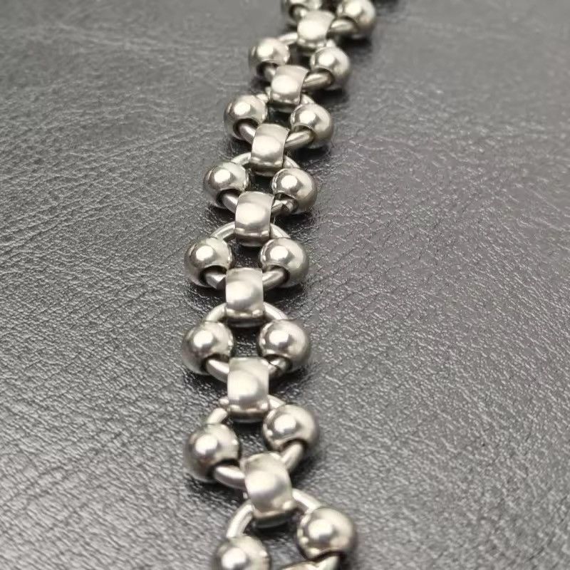 Jewelry INDUSTRIAL Liquid Silver Wallet Chain - Heavyweight Punk Size ONE SIZE - 5 Thumbnail