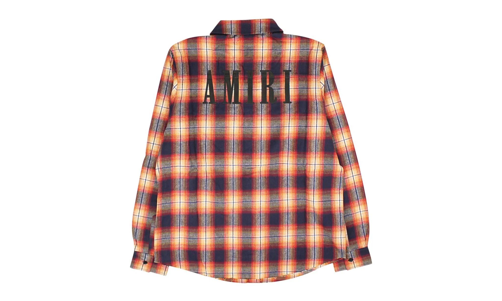 Amiri o1gr1nt1024 Casual Button-Down Shirt in Multicolor Size US S / EU 44-46 / 1 - 2 Thumbnail