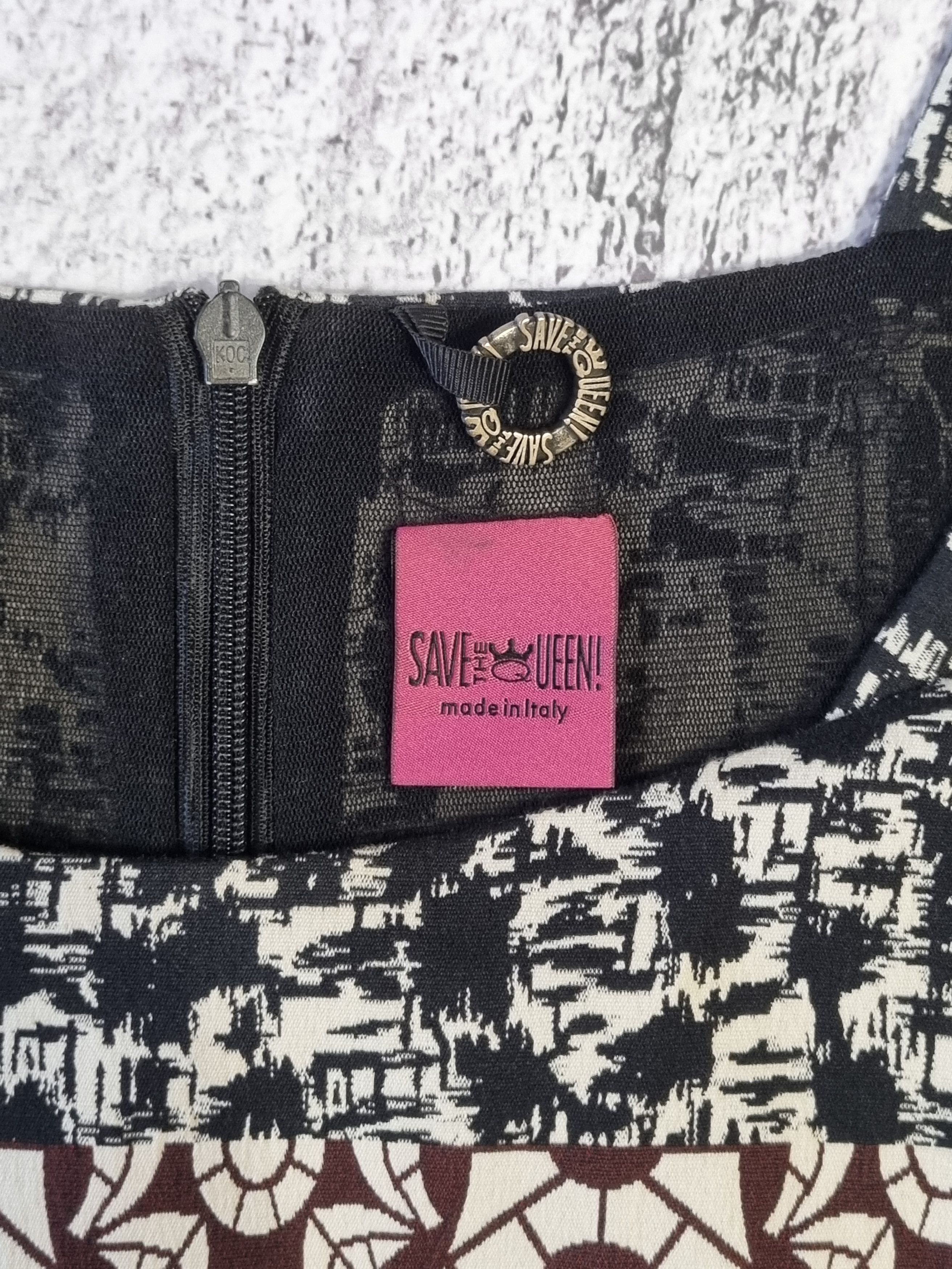 Hysteric Glamour Save The Queen Italy Sleeveless Midi Dress Size L / US 10 / IT 46 - 6 Thumbnail