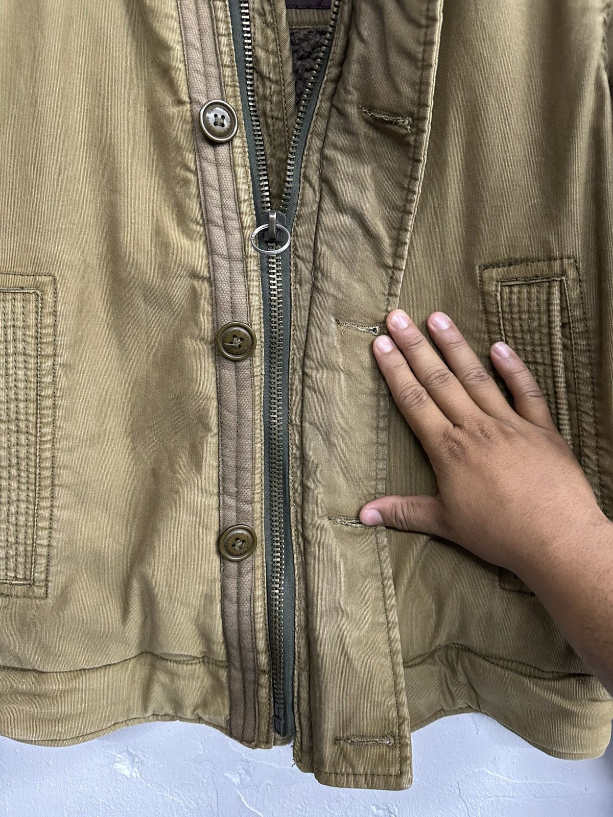 Abercrombie & Fitch Y2K Adirondack Abercrombie & Fitch Distress Jacket Size US M / EU 48-50 / 2 - 10 Thumbnail