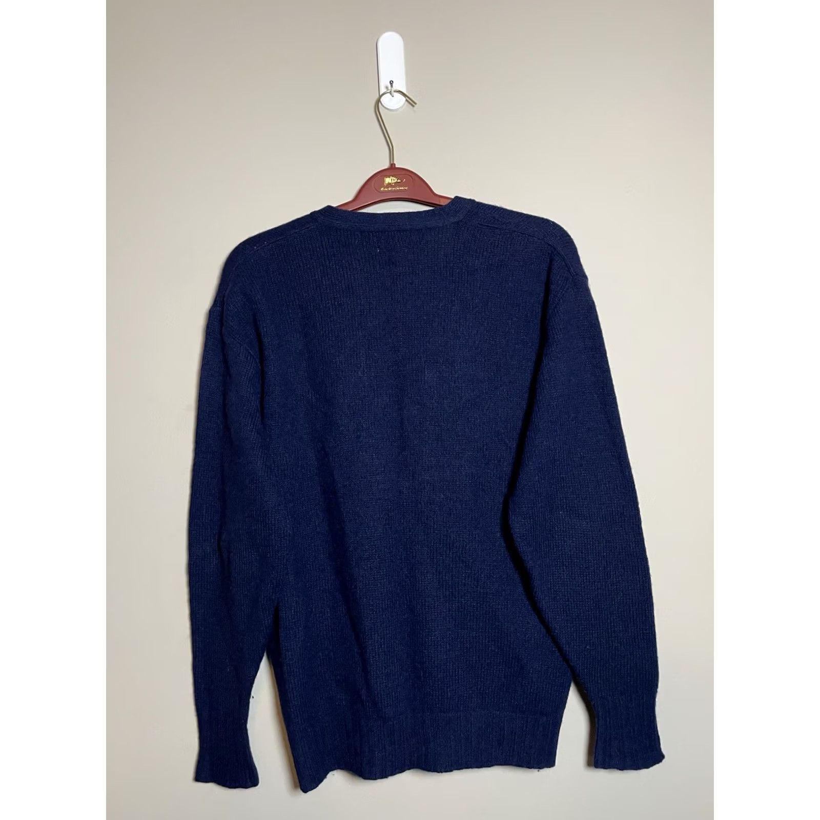 McGregor VINTAGE McGregor Cardigan Sweater Men’s L Blue Knit Ribbed Button Fall Winter Spring Size US L / EU 52-54 / 3 - 3 Thumbnail