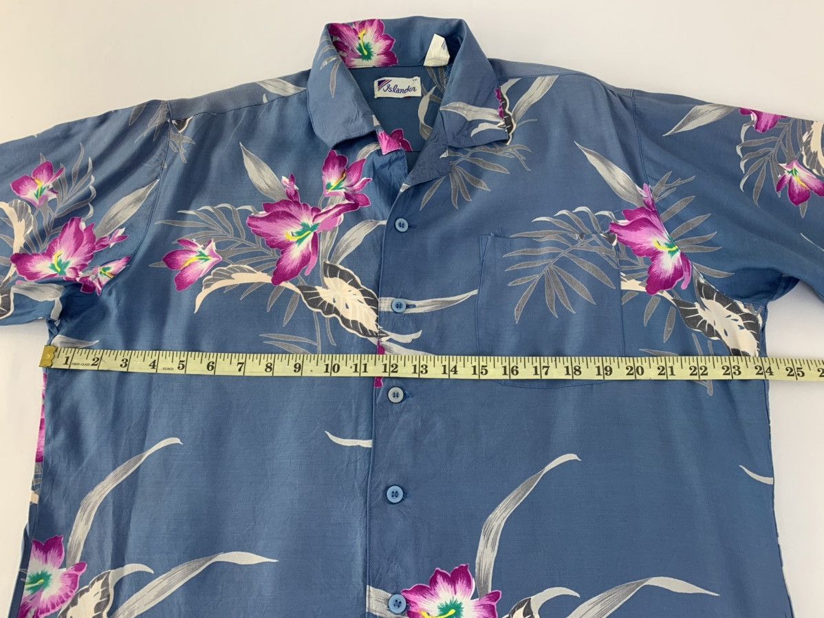 Vintage Islander 100% Rayon Floral Design Button Up Hawaiian Style Size US XL / EU 56 / 4 - 9 Thumbnail