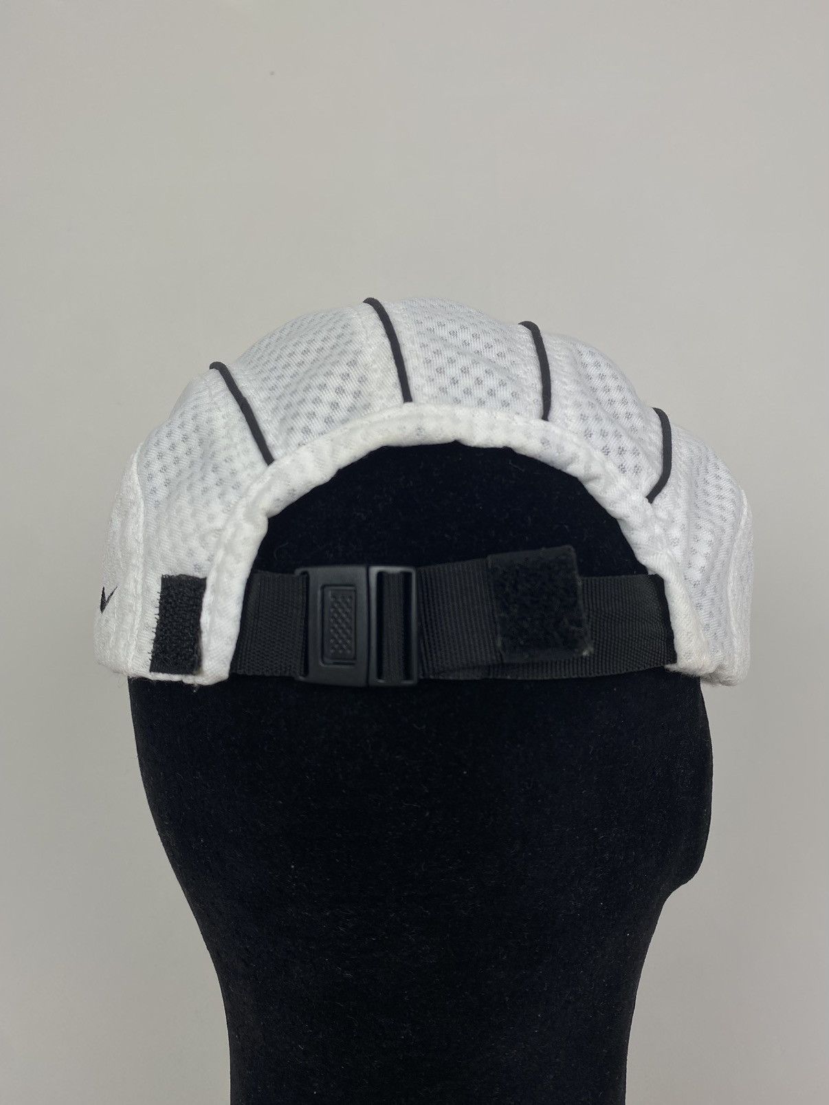 Nike 1990’s Vintage Nike Agassi Challenge Court Mesh 6 Panel Cap Size ONE SIZE - 9 Thumbnail