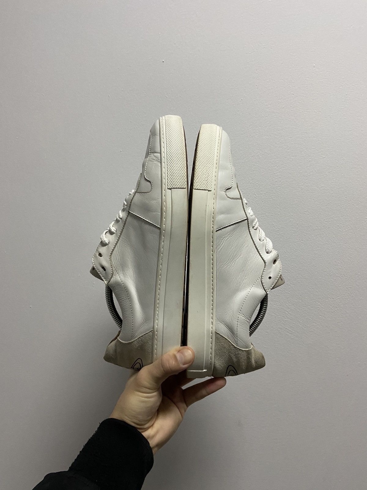 Vivienne Westwood Vivienne Westwood Apollo Trainers leather sneakers orb logo Size US 11 / EU 44 - 6 Thumbnail