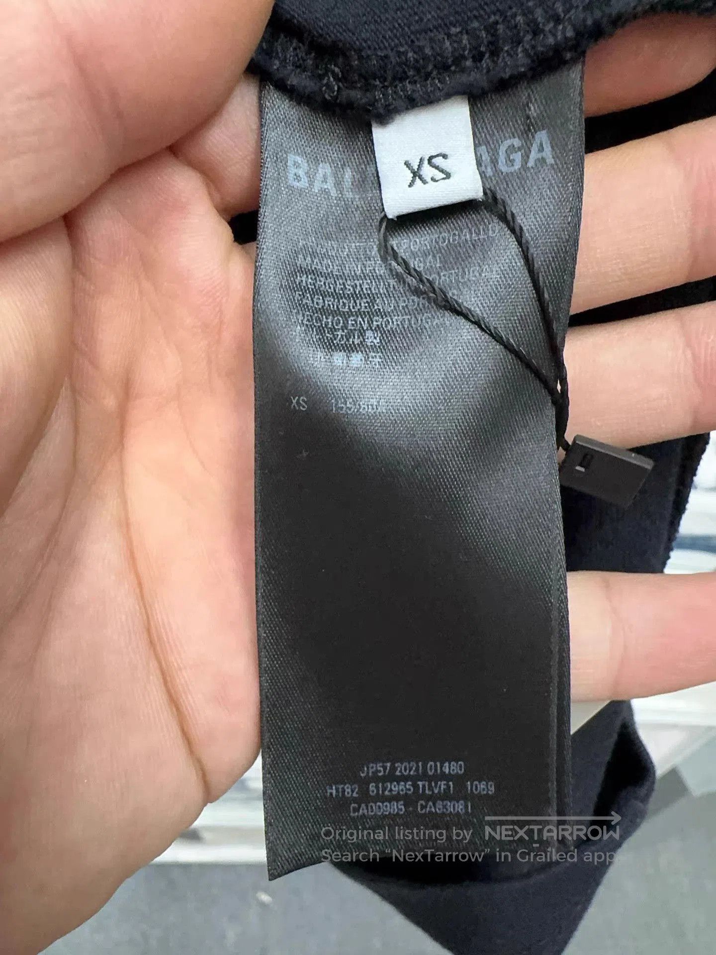 Balenciaga Black Short Sleeve Graphic T. Size US XS / EU 42 / 0 - 5 Thumbnail