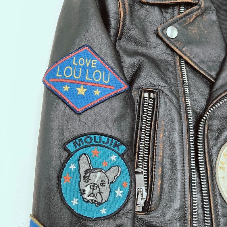 Saint Laurent Paris Saint Laurent Paris Saint Laurent Black Leather Jacket wit Size US M / EU 48-50 / 2 - 3 Thumbnail