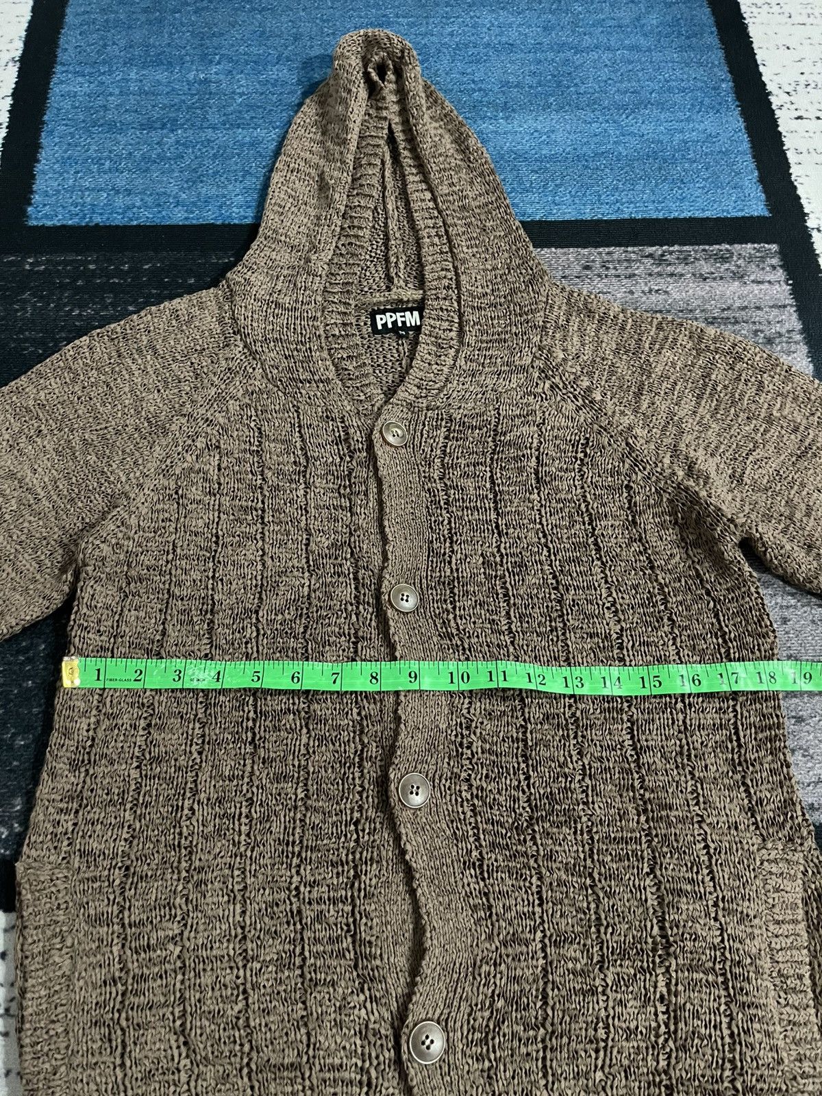 PPFM PPFM Knitwear Hoodie Button Up Jacket Size US M / EU 48-50 / 2 - 12 Thumbnail