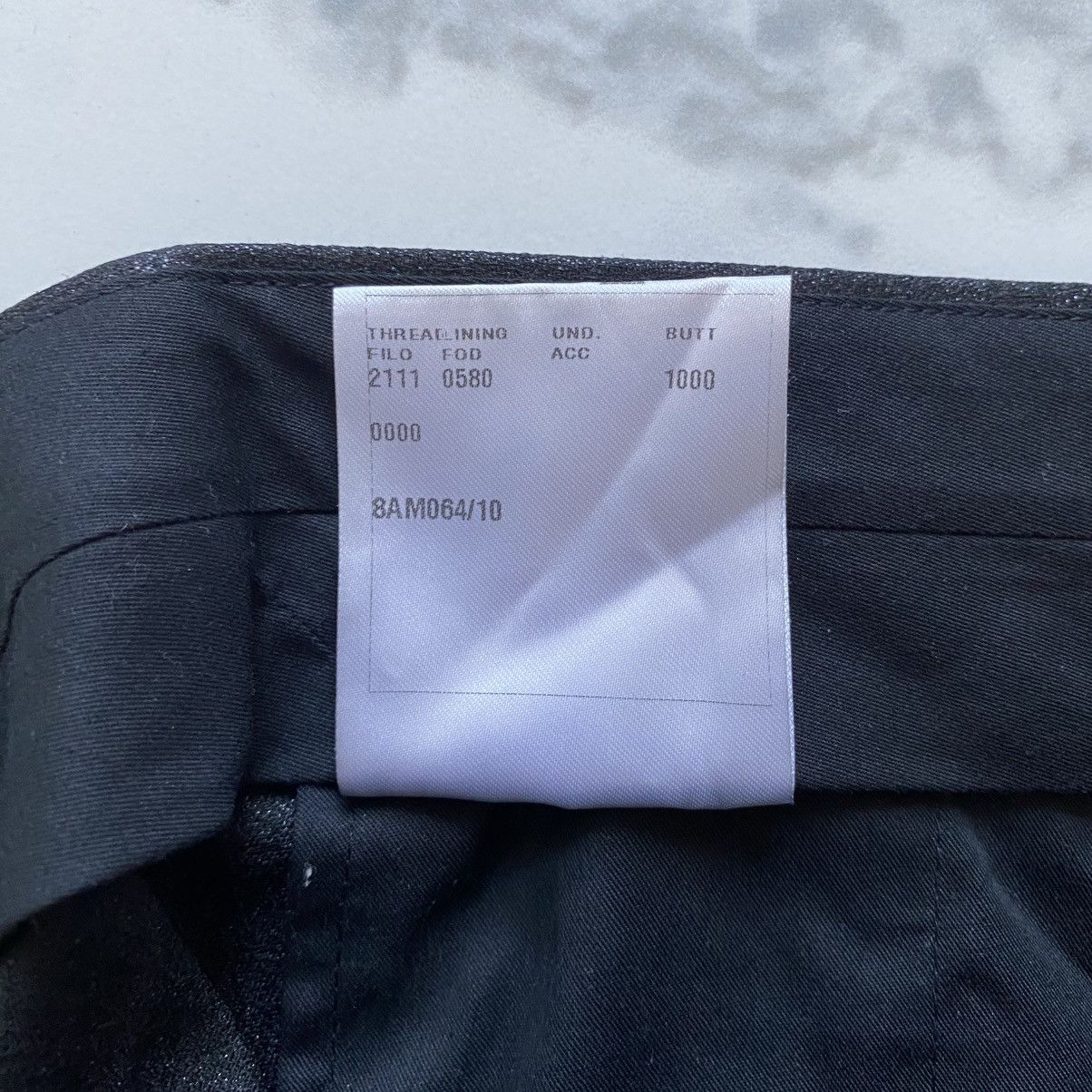 Lanvin Lanvin Trousers Pants Black Sparkle Acetate Blend 48 / 36W Size 36" / US 14 / IT 50 - 5 Thumbnail