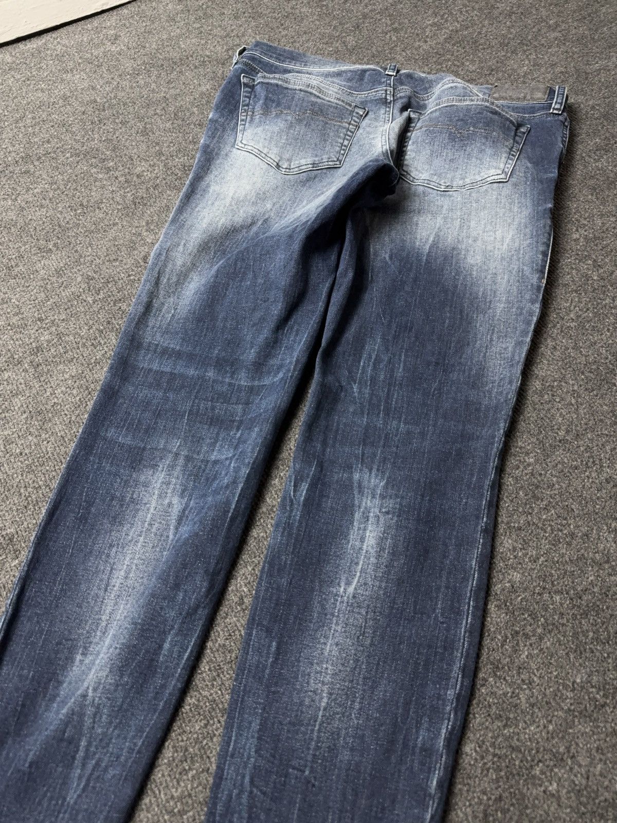 Diesel Luxury 00s Y2K Diesel Grupee-Ankle Super Slim Skinny Jeans Size 30" / US 8 / IT 44 - 13 Thumbnail