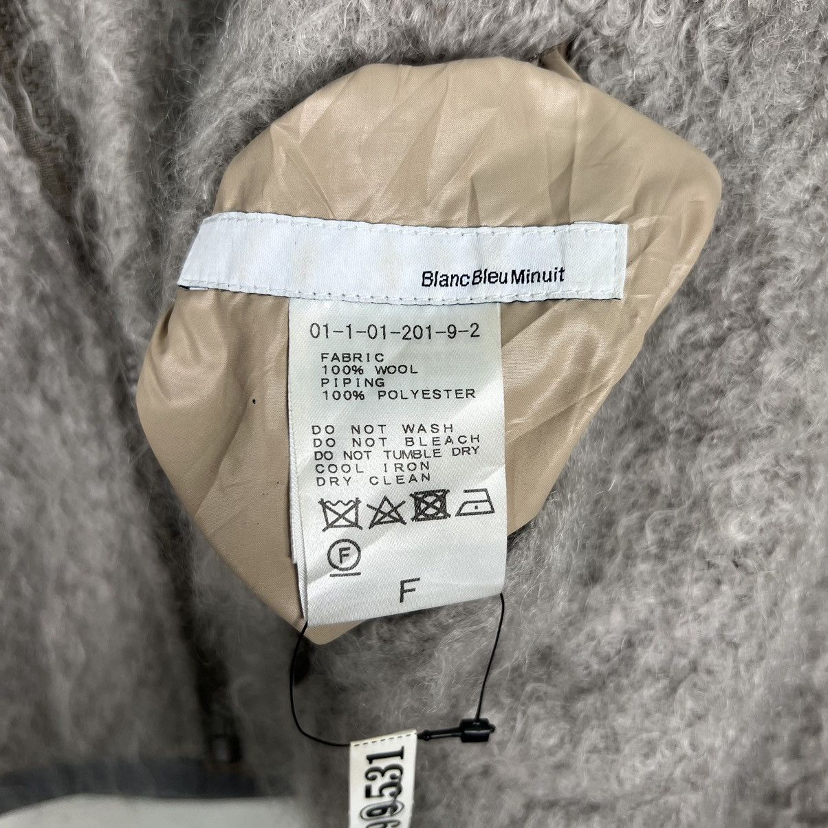 Japanese Brand 🔥 BLANC BLEU MINUIT REVERSIBLE HOODIES JACKET Size US M / EU 48-50 / 2 - 20 Thumbnail