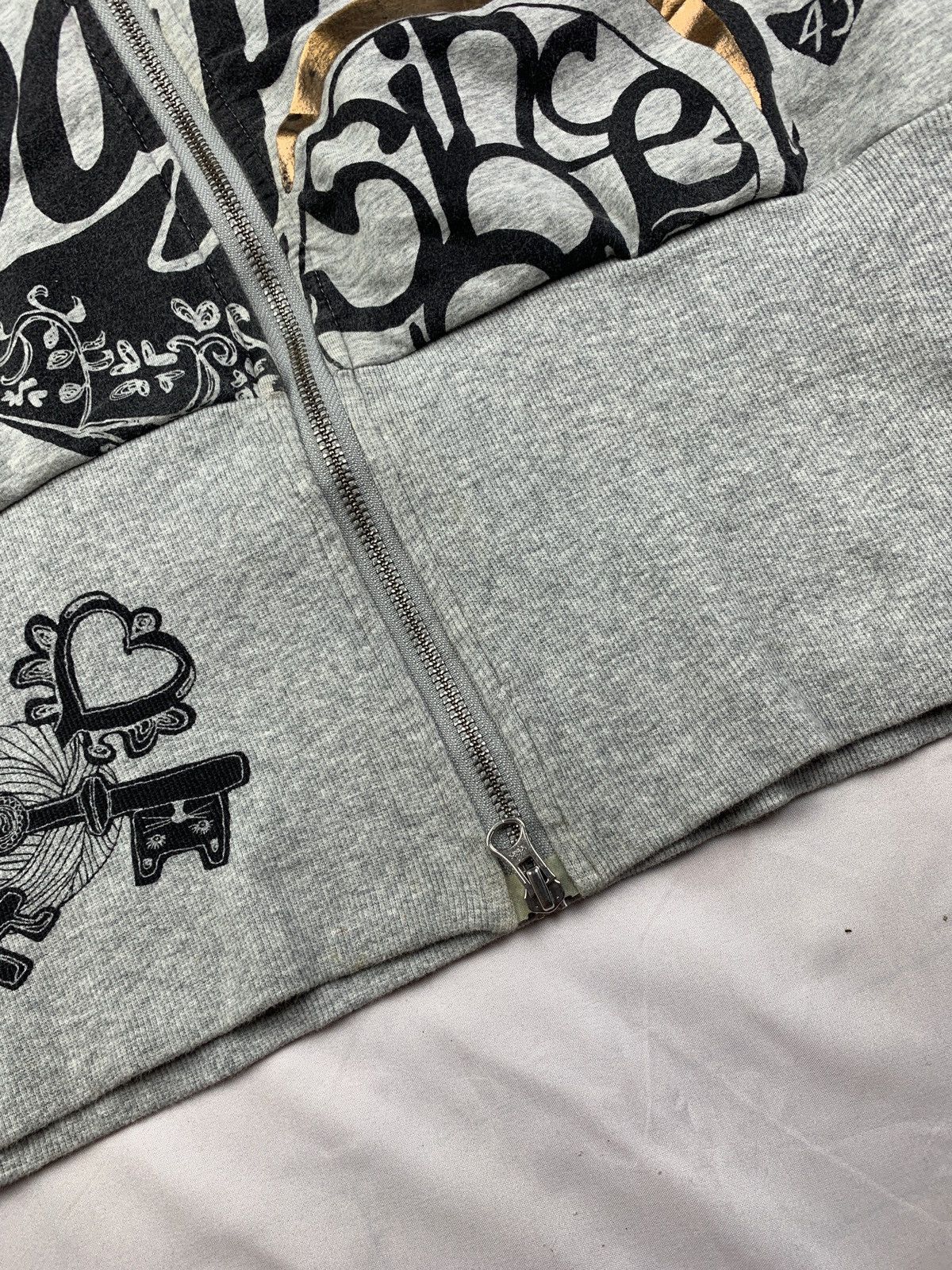 Oilily y2k Oilily Netherlands Art Over Print Graphic Zip up Hoodie Size XL / US 12-14 / IT 48-50 - 12 Thumbnail