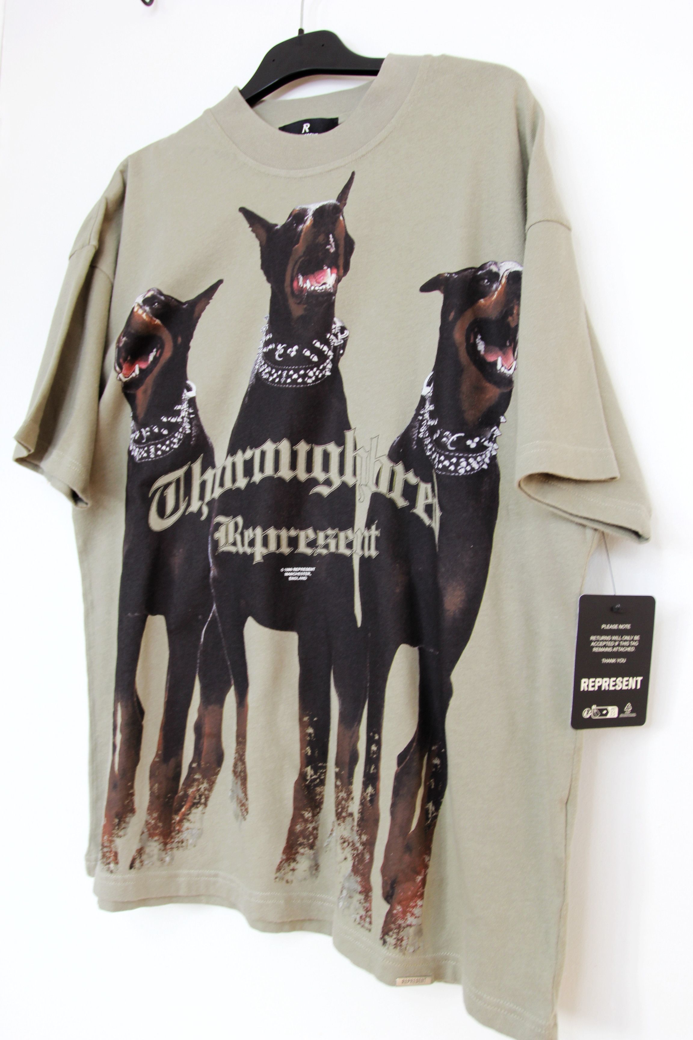 Represent Clo. BNWT AW25 REPRESENT THOROUGHBRED DOG TSHIRT S Size US S / EU 44-46 / 1 - 5 Thumbnail