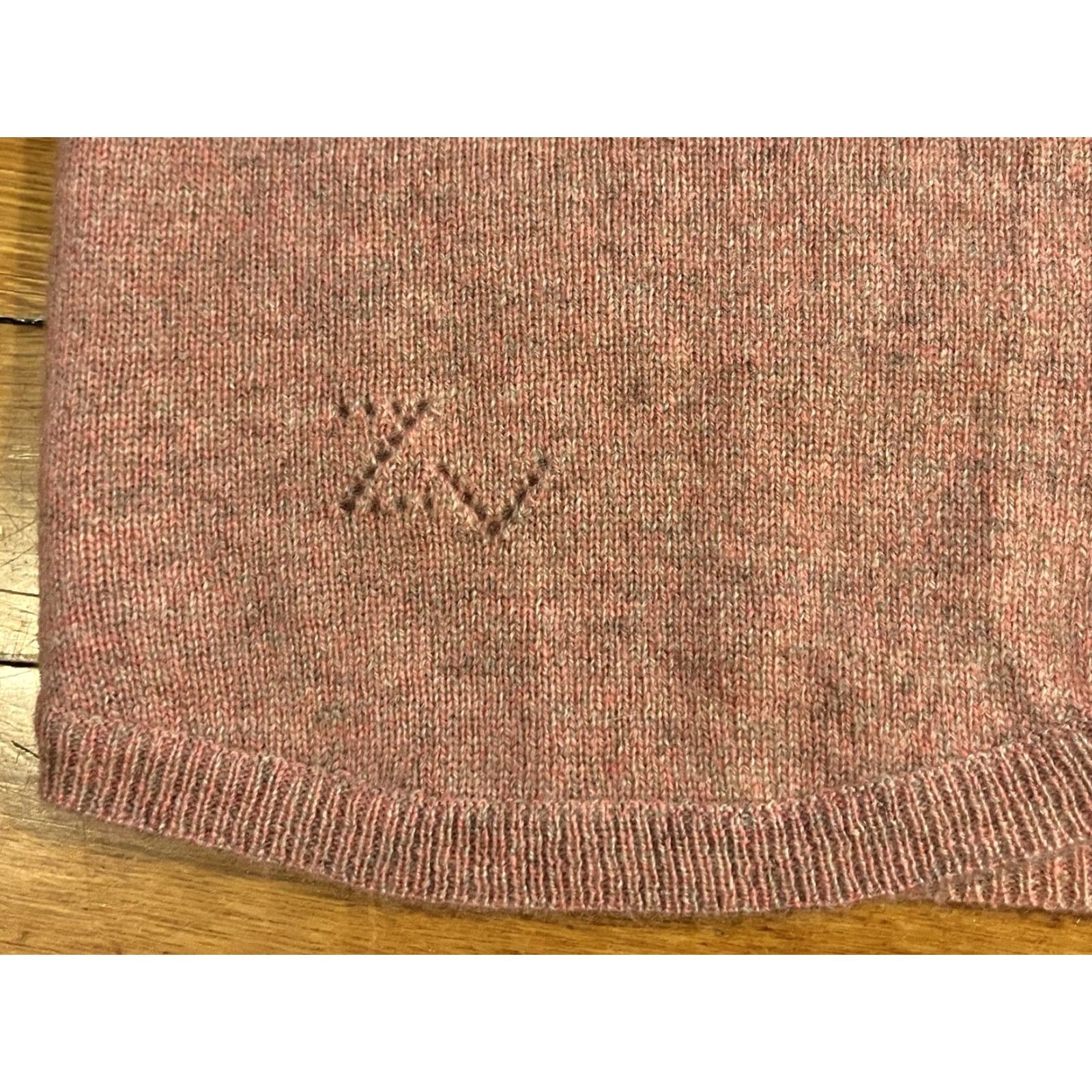 Zadig & Voltaire Zadig & Voltaire Skull 100% Cashmere Sweater Vest Women’s M Pink Size M / US 6-8 / IT 42-44 - 4 Thumbnail