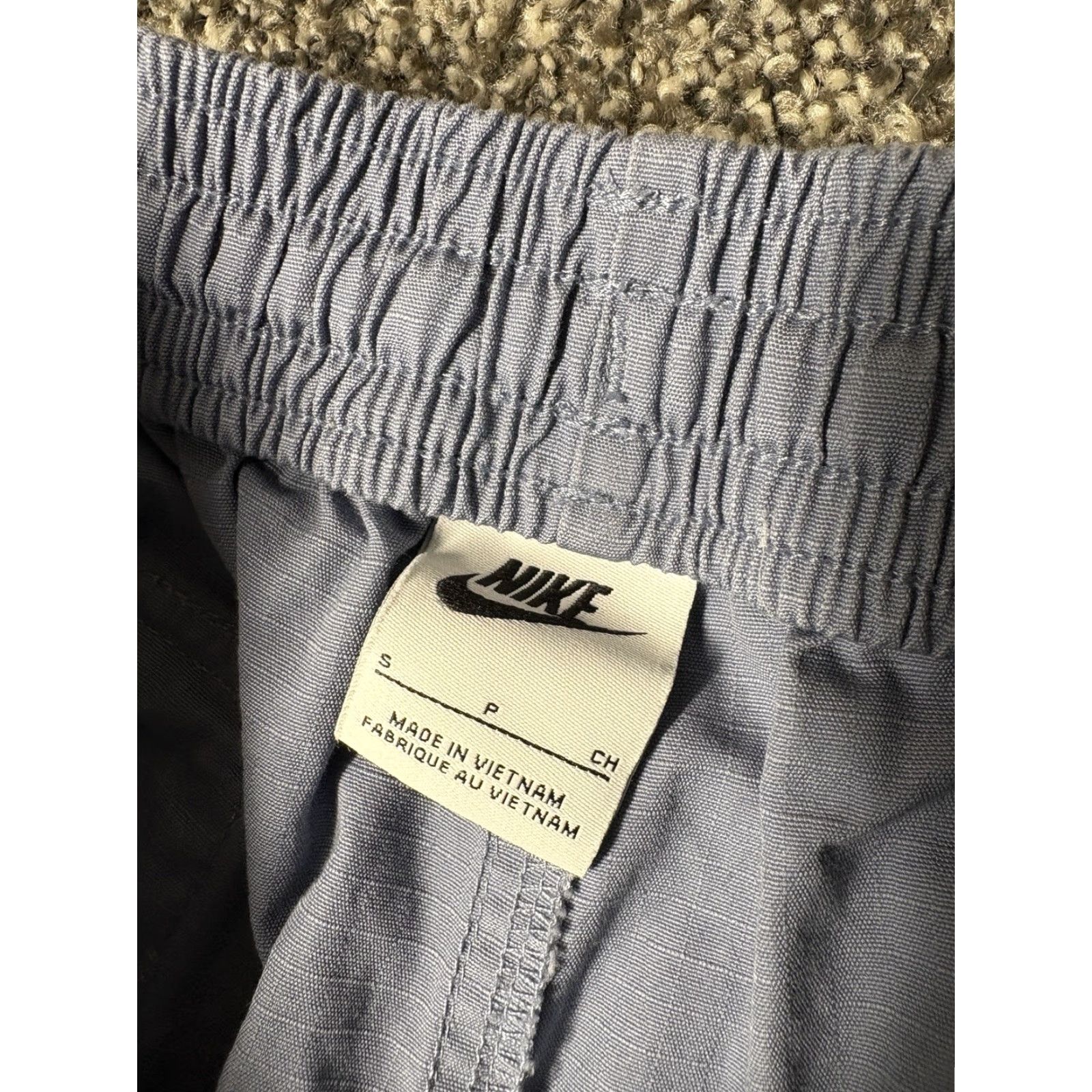 Nike Nike Pants Mens Small Blue Woven Cargo Ripstop Snap Pockets DX0613 Cutoff RW Hem Cargo Pocket Elastic Waist Pockets Mens Blue Nike Size US 29 - 6 Thumbnail