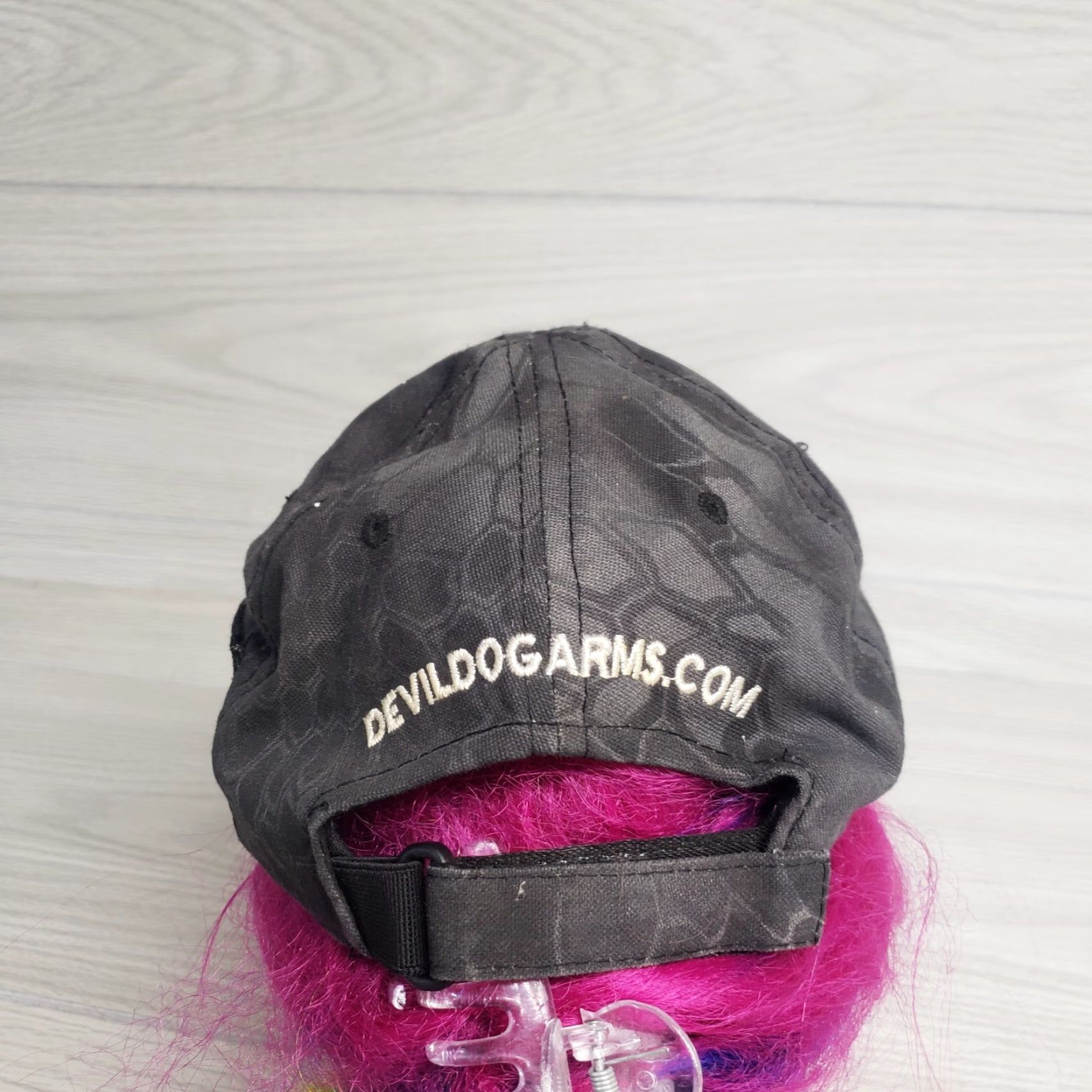 Logo 7 DEVIL DOG ARMS BULLDOG DDA LOGO PATCH HOOK/LOOP PISTOLS HAT CAP Shirt Mens Gray 90s Size ONE SIZE - 3 Thumbnail